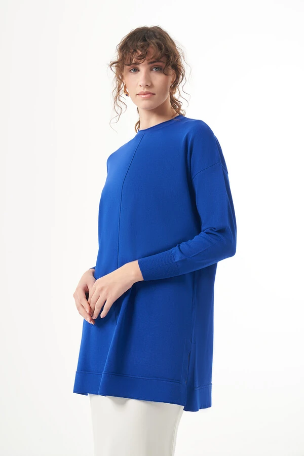 ADEN YAN YIRTMAÇLI TUNİK