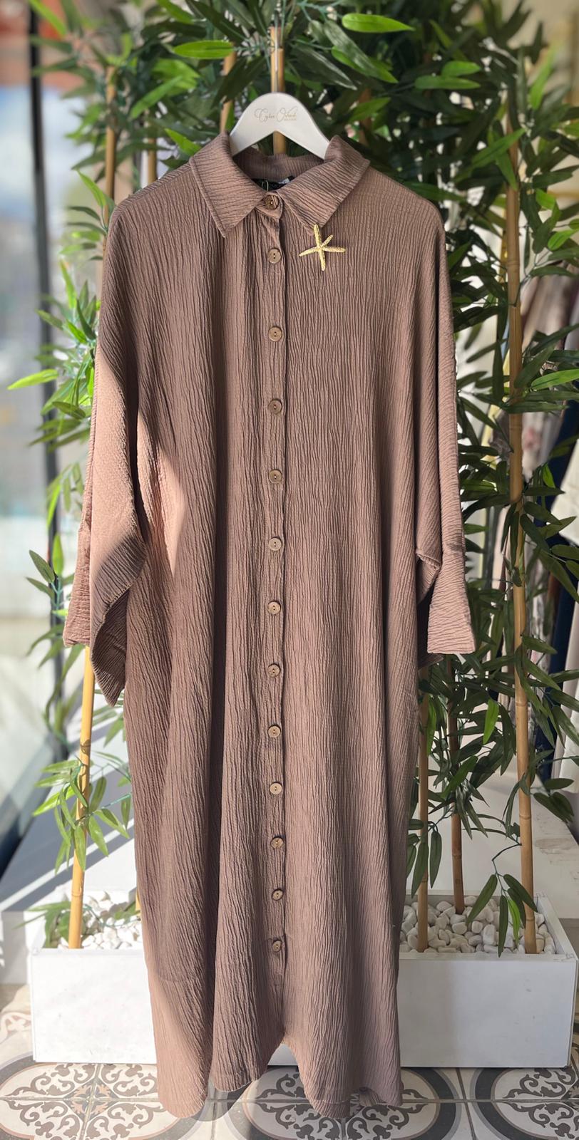 FETİYE ELBİSE - VİZON