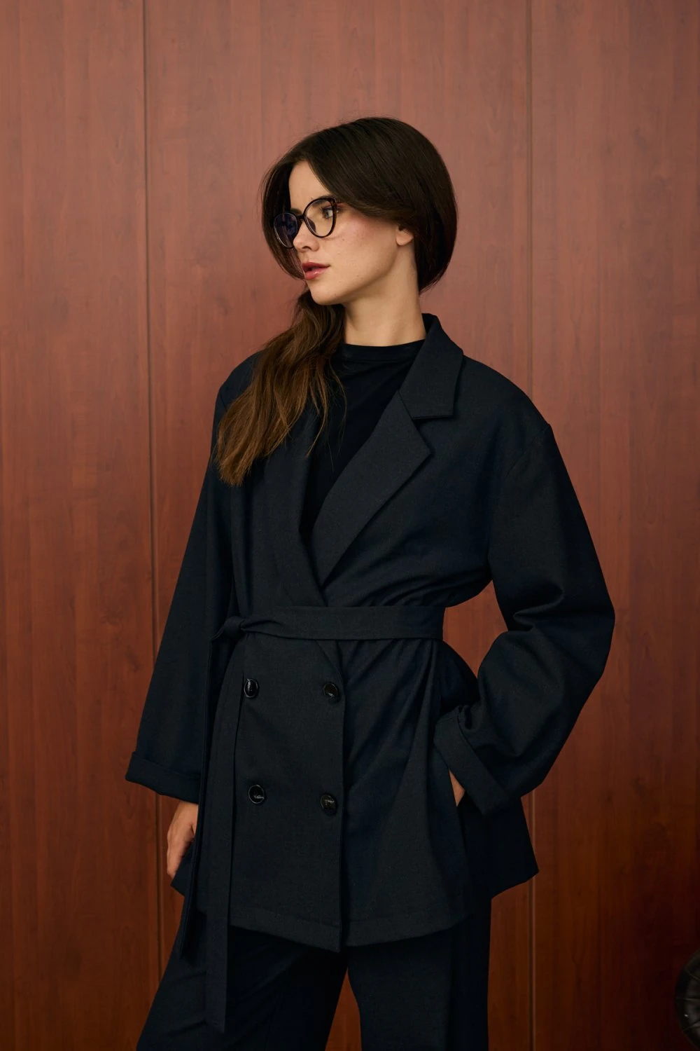 MERWİSH MAKSİ TAKIM - LACİVERT