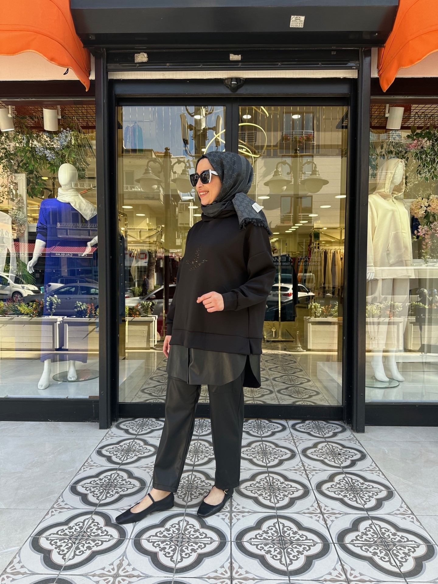 ANKA DERİ İÇLİKLİ SWEAT