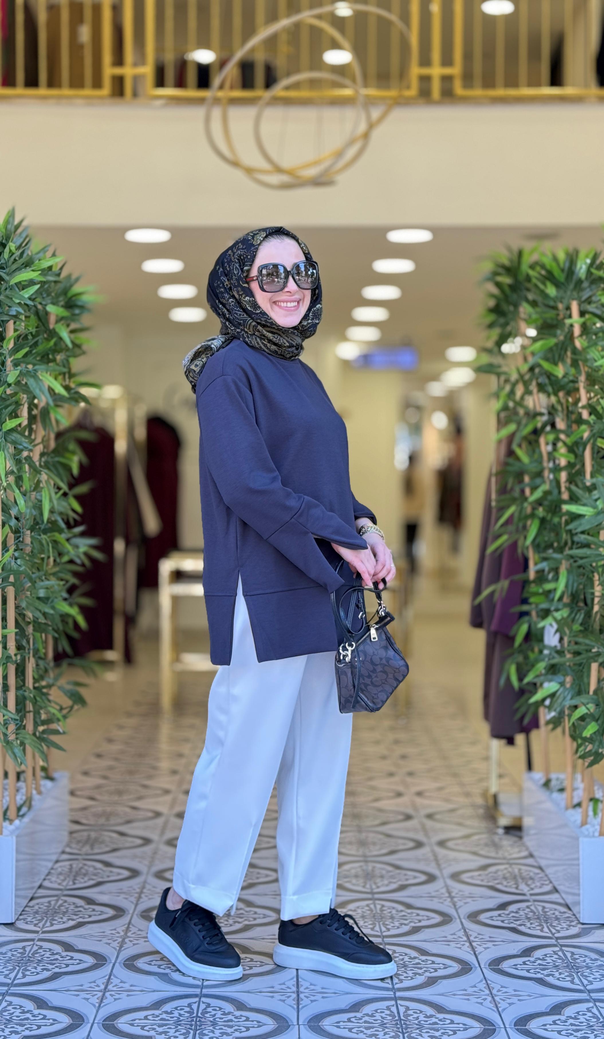 MERAL SWEATSHİRT - ANTRASİT