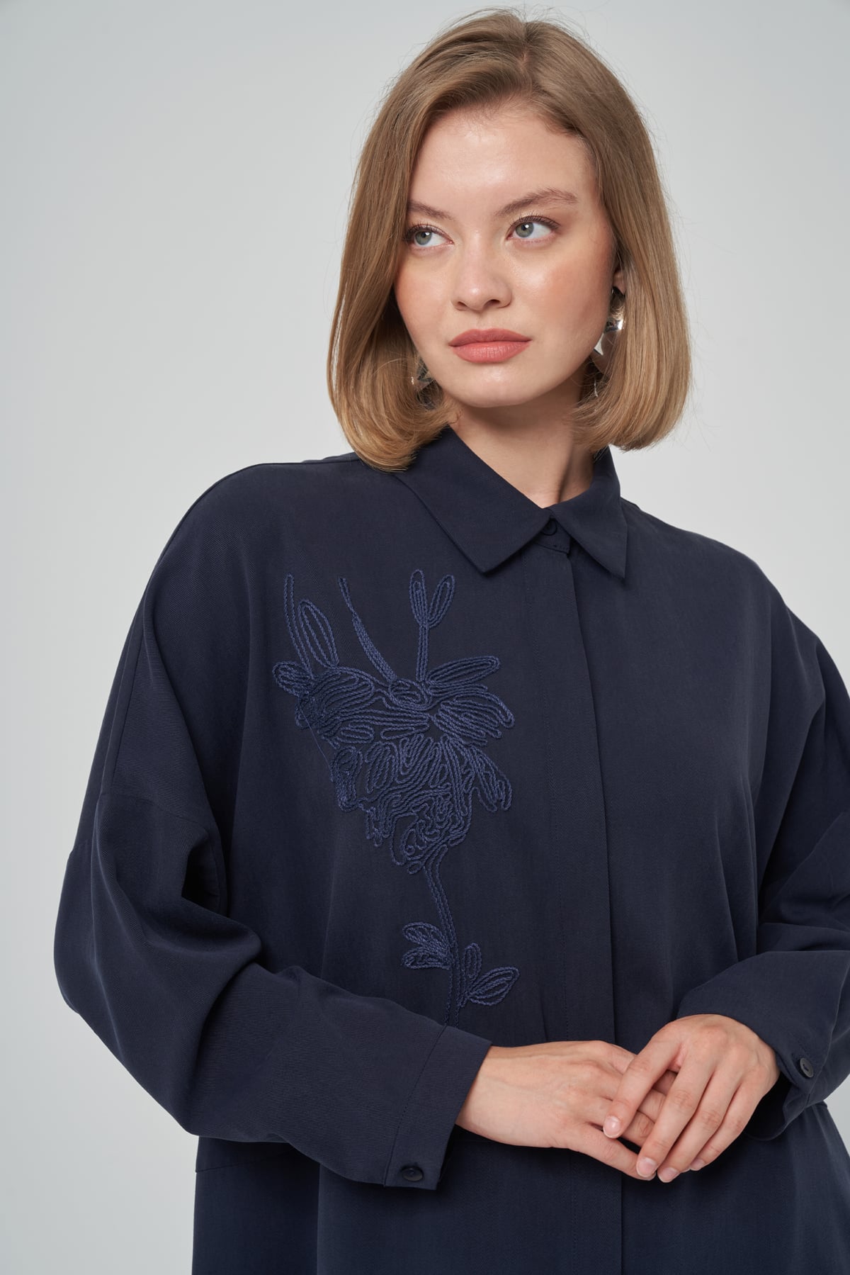 NUSS BELİNA PANTOLON TAKIM - LACİVERT