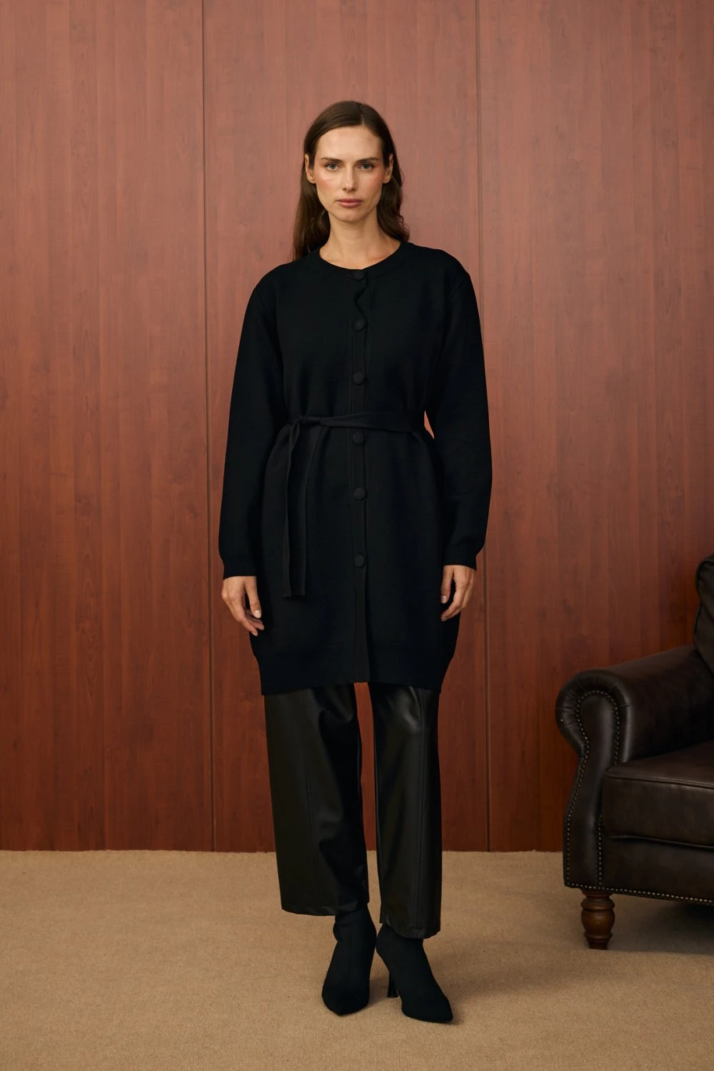 MERWİSH BOMBER HIRKA - SİYAH