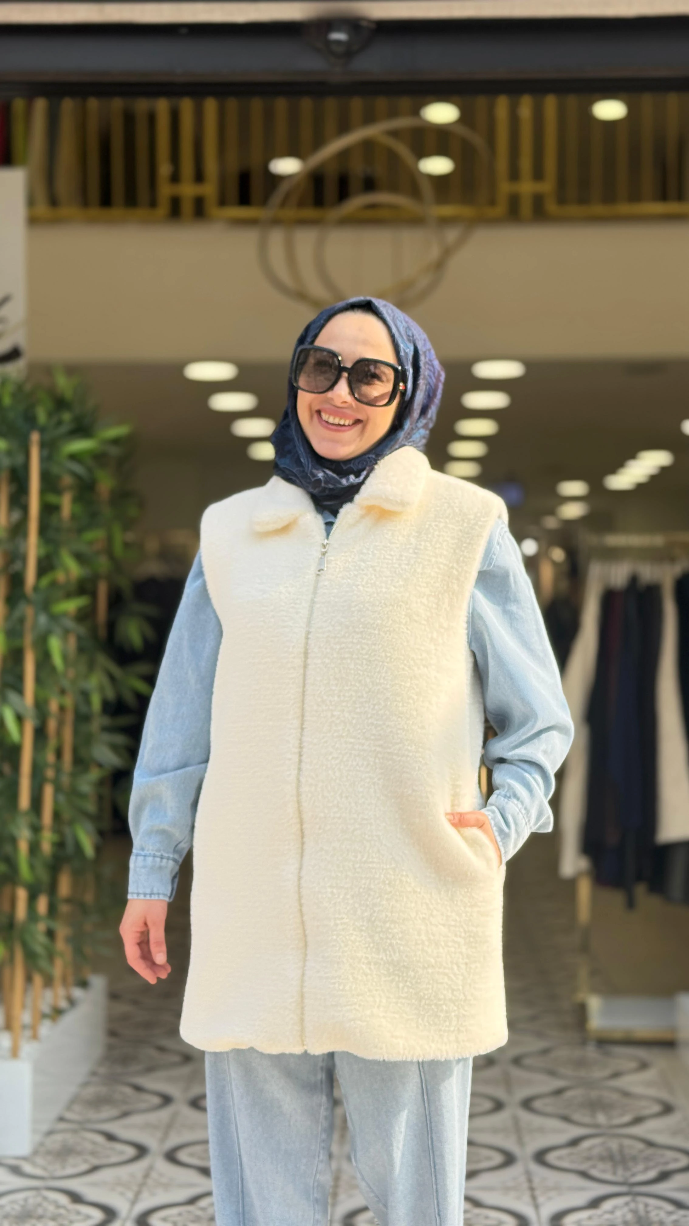 GALE ANGORA YELEK - EKRU