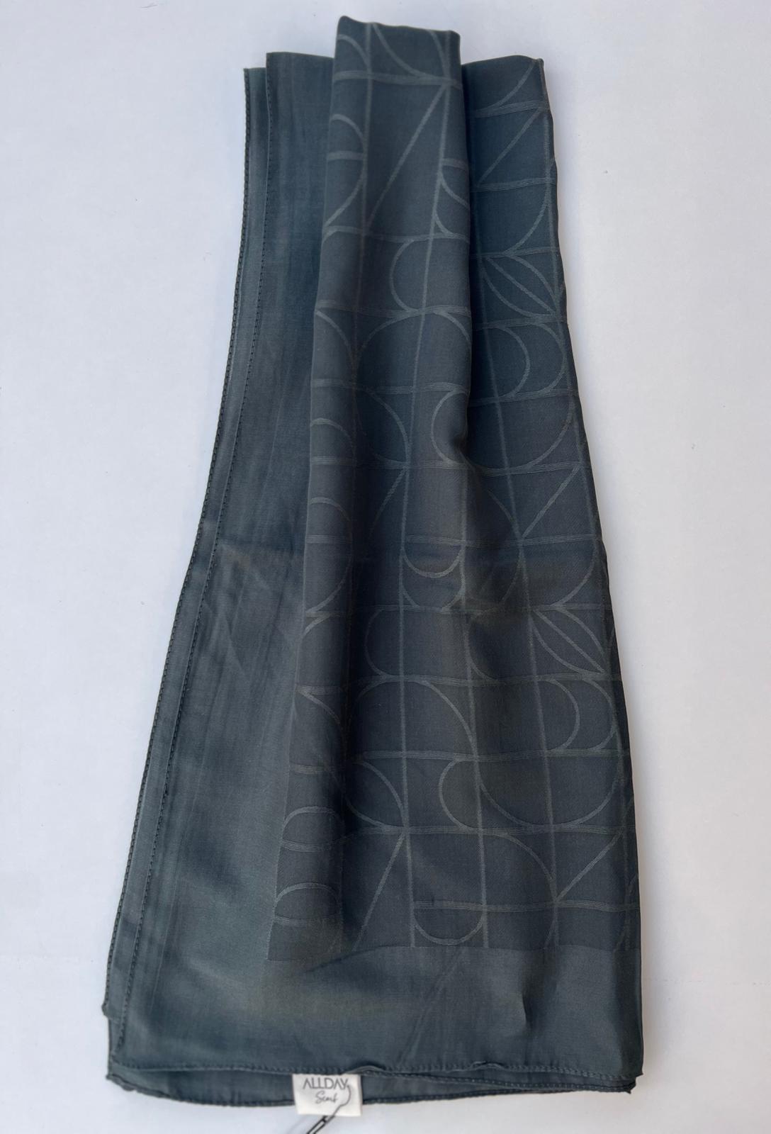 ALLDAY İPEK EŞARP - ANTRASİT