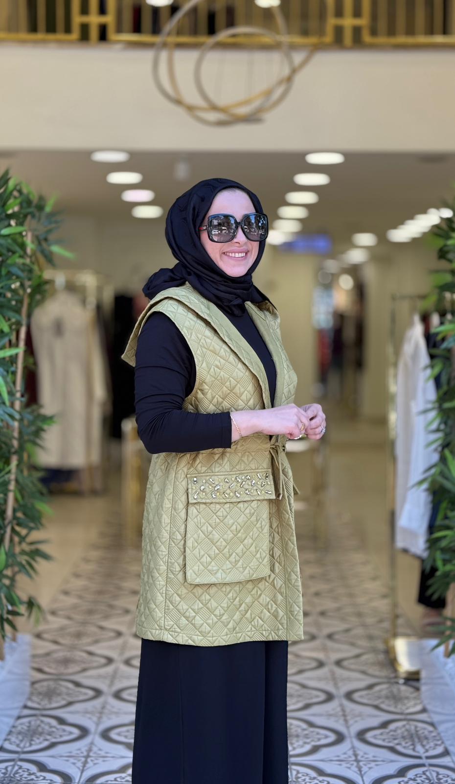 NUSS LONDON KAPİTONE YELEK