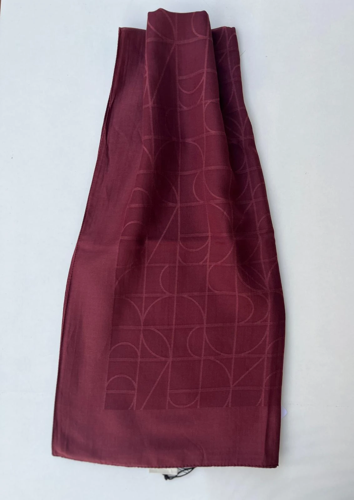 ALLDAY İPEK EŞARP - BORDO