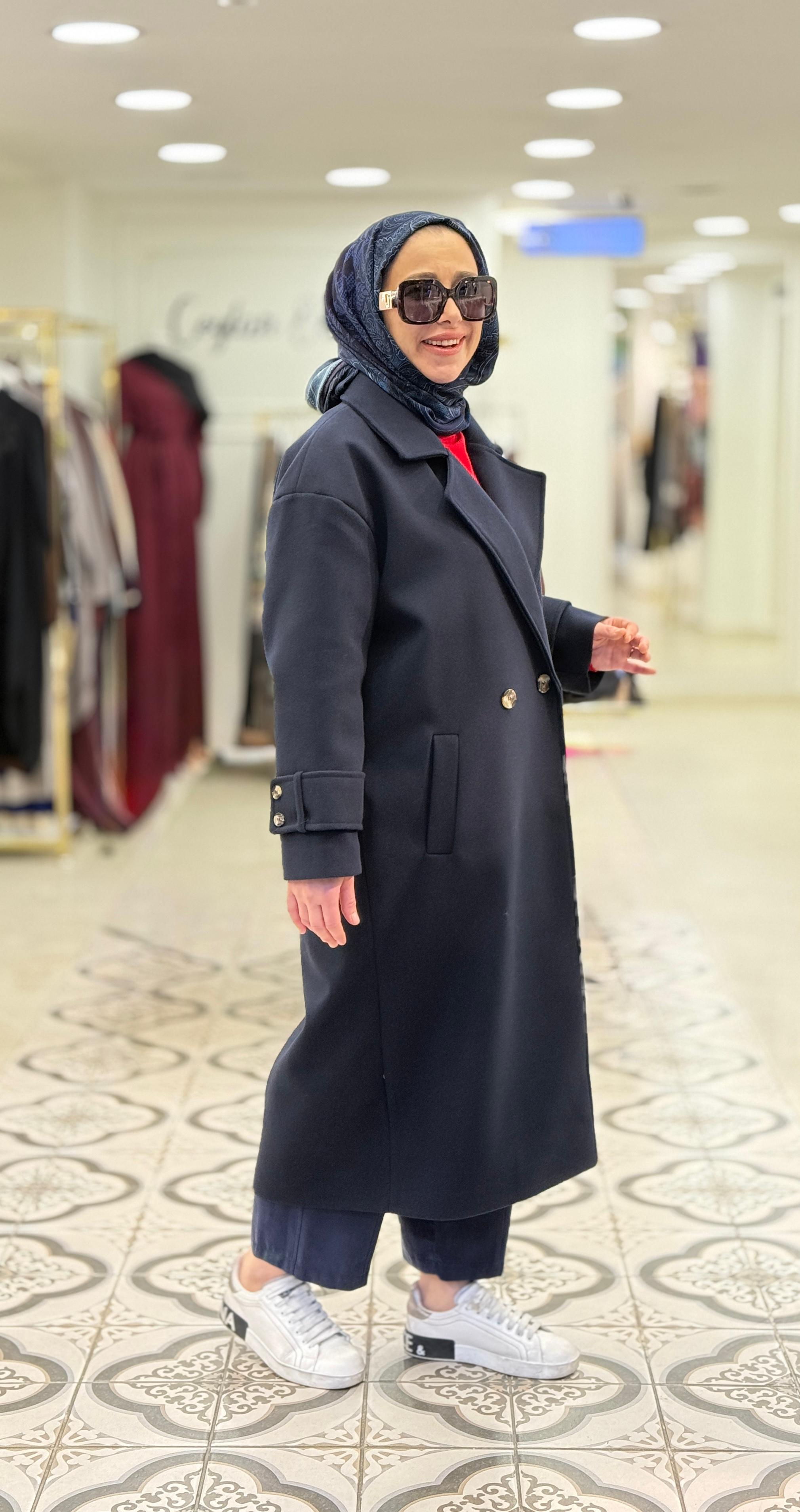 VİLOLET KABAN - LACİVERT