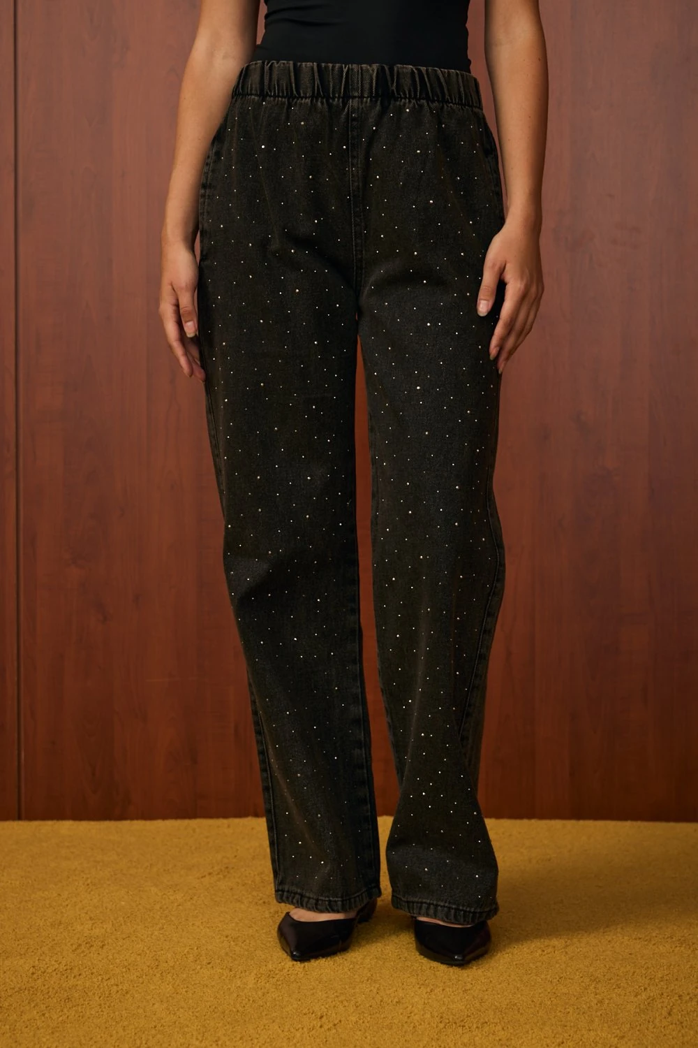 MERWİSH PALAZZO TAŞLI DENİM