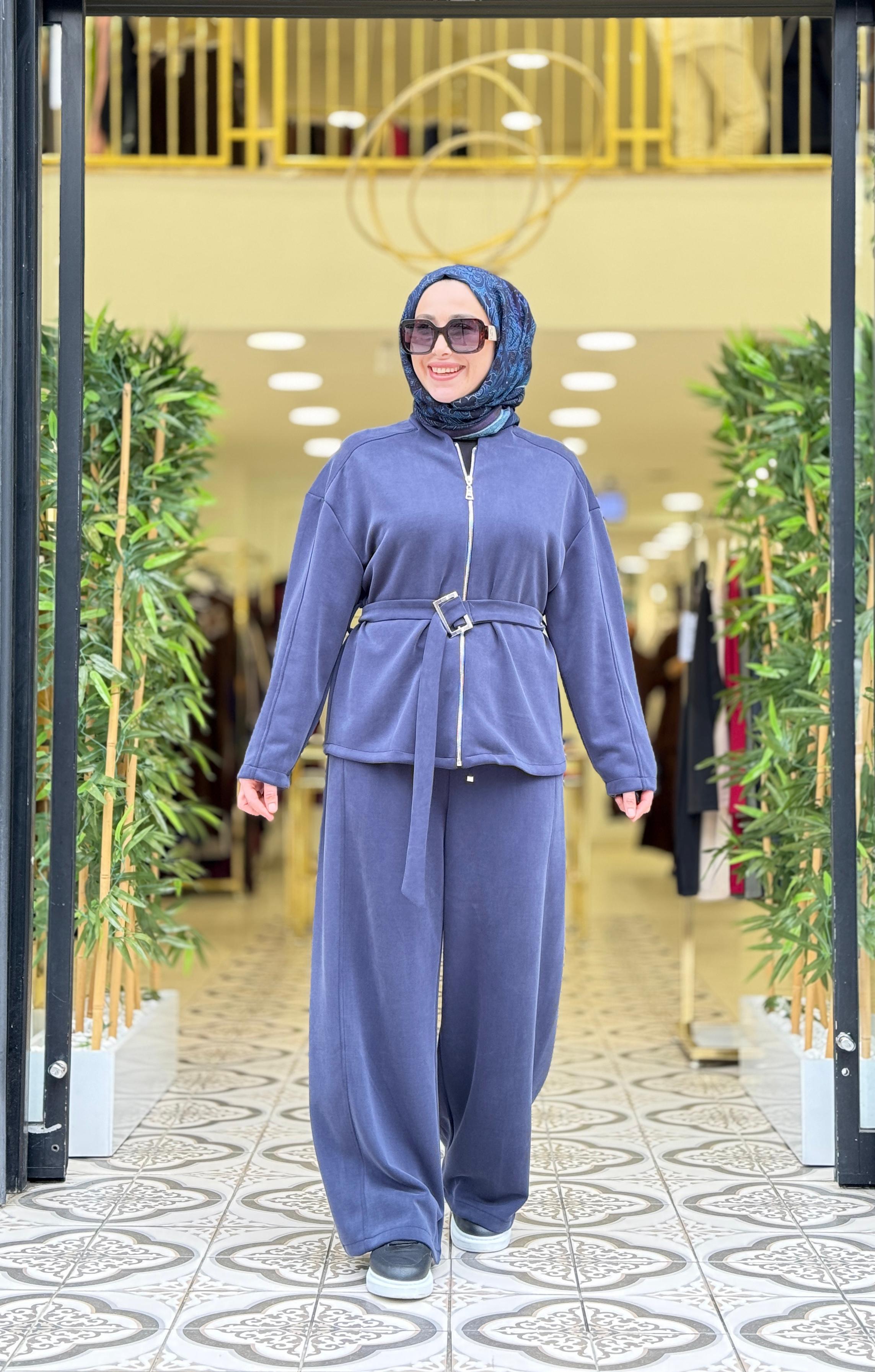 SERENS PANTOLONLU TAKIM - LACİVERT