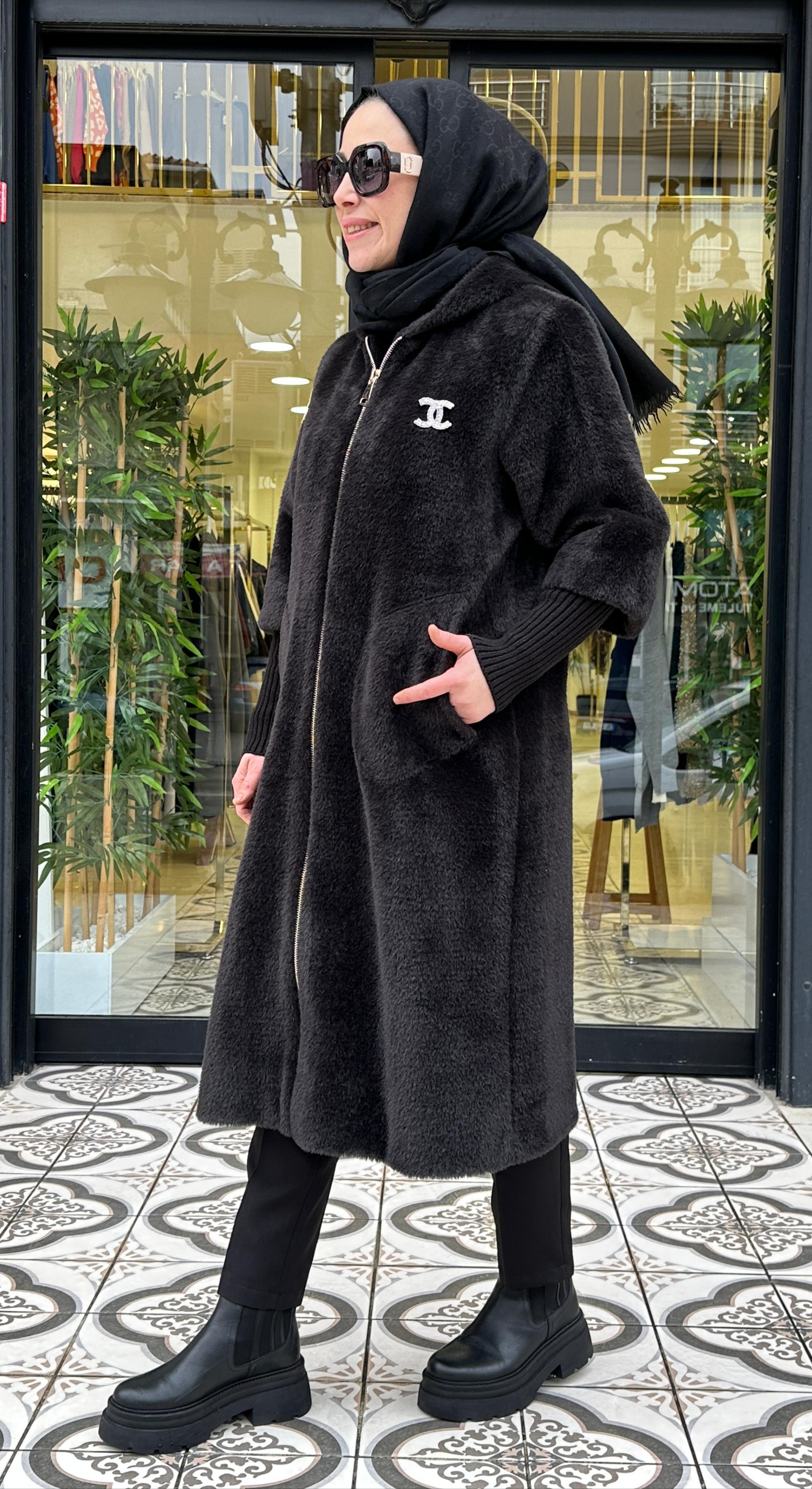 ETRE ANGORA KAP - SİYAH