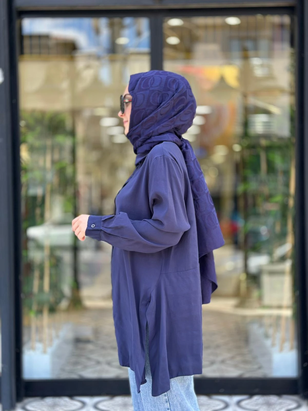 RİYA GÖMLEK - LACİVERT