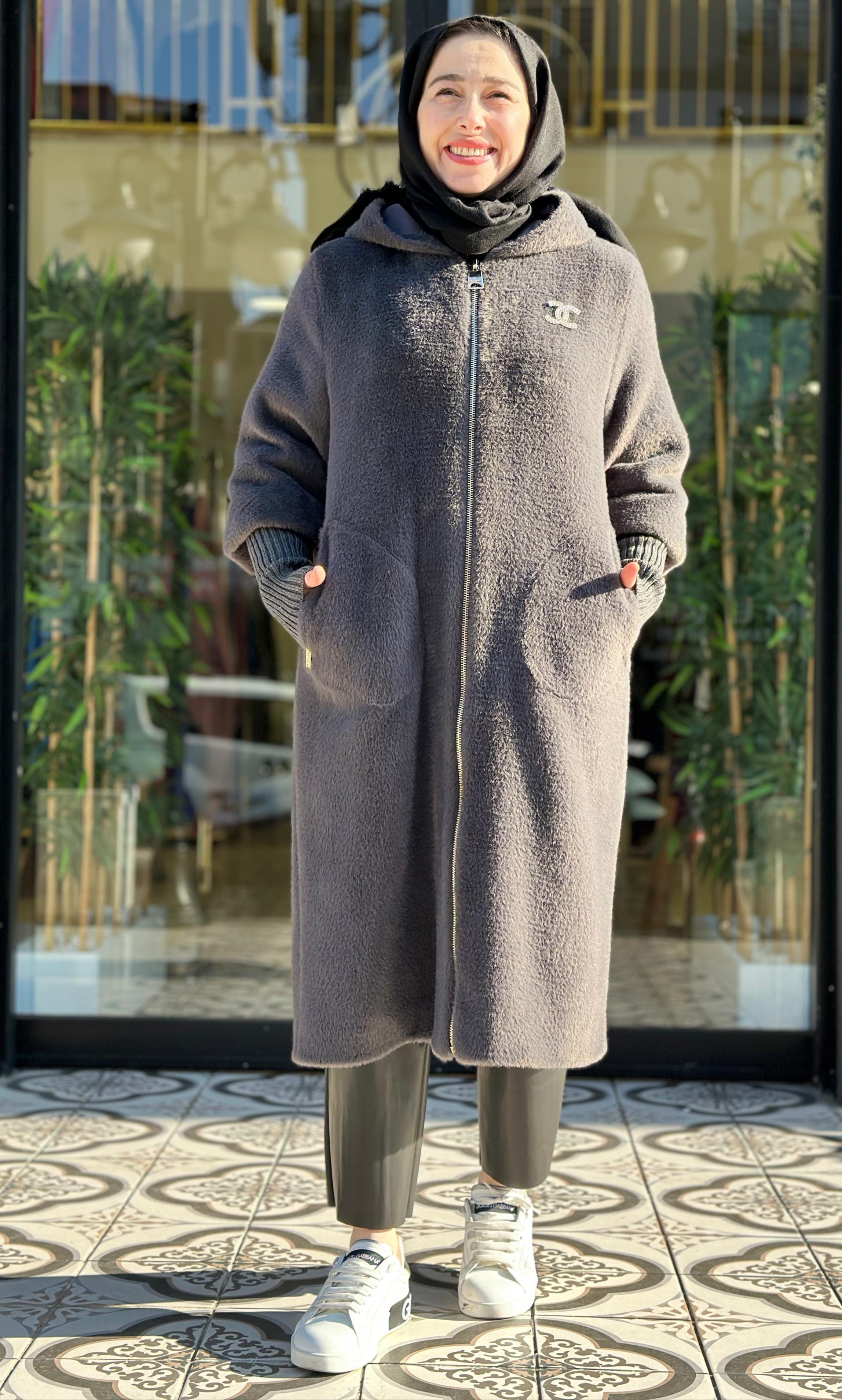 ETRE ANGORA KAP - GRİ