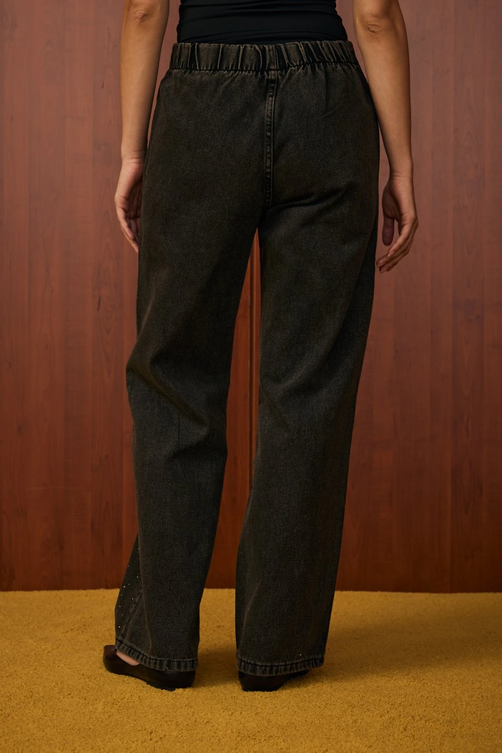 MERWİSH PALAZZO TAŞLI DENİM