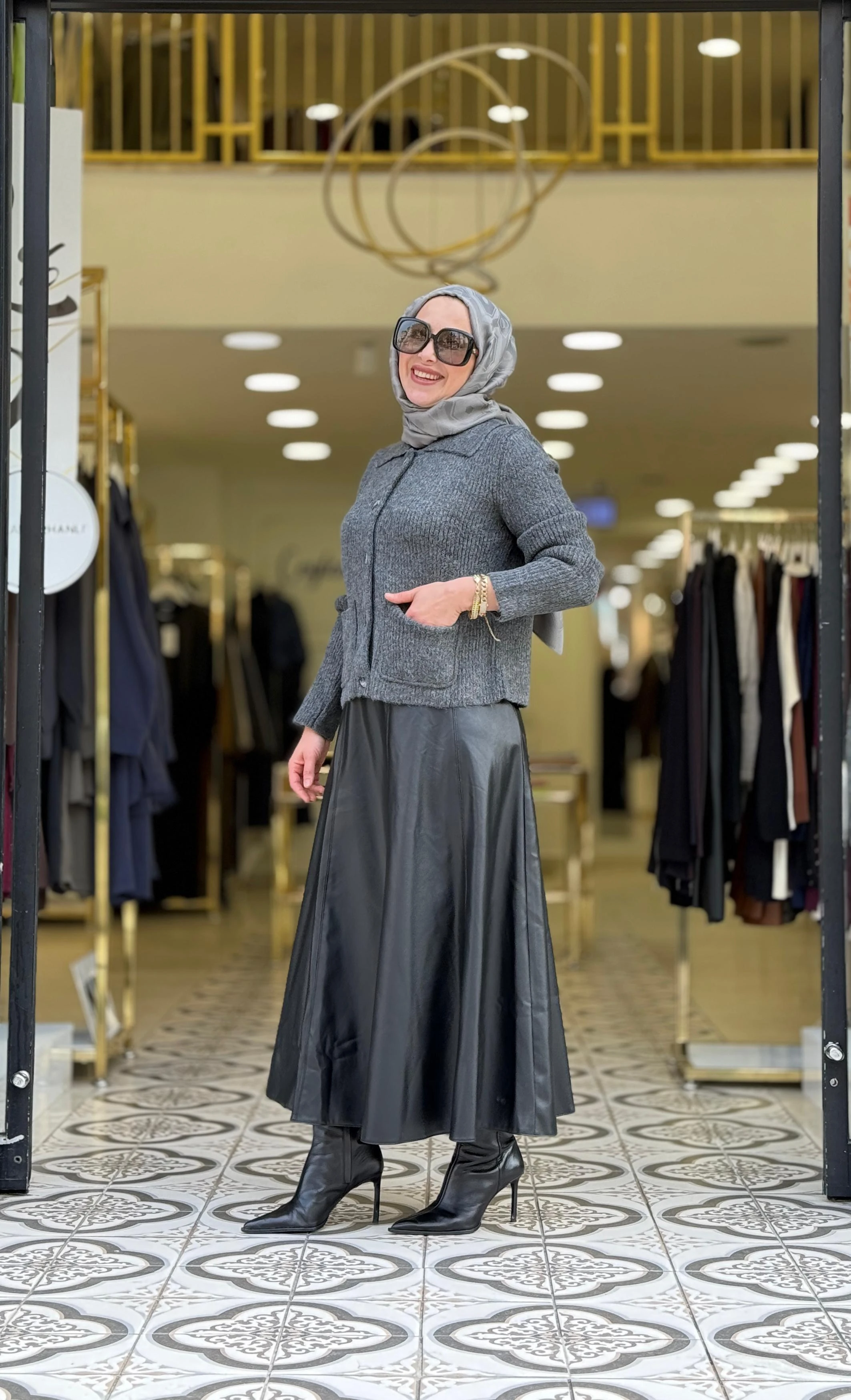 WESLİ KISA HIRKA - ANTRASİT