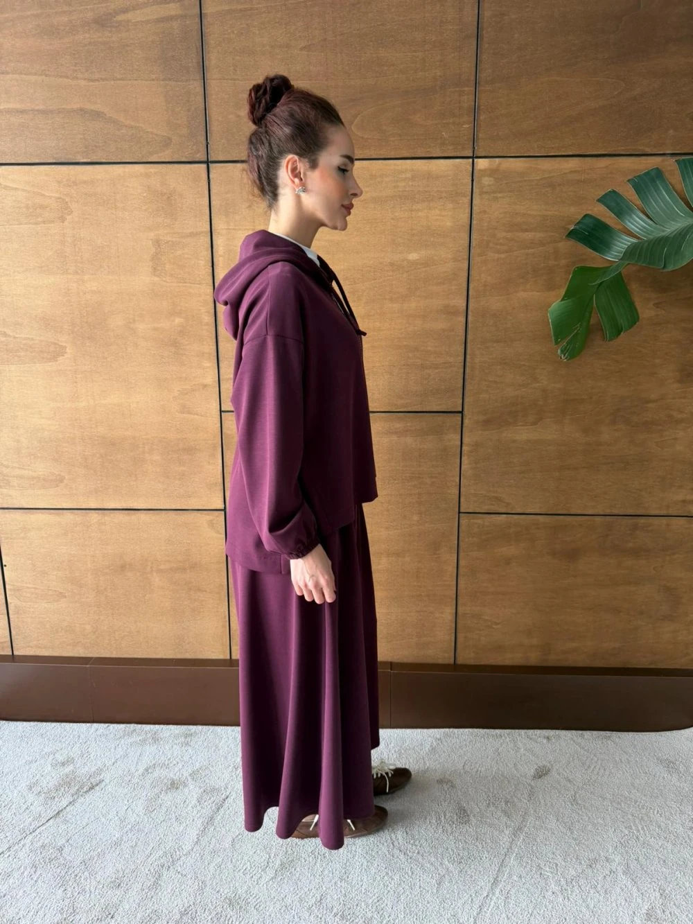 MERWİSH ALORA TAKIM - BORDO