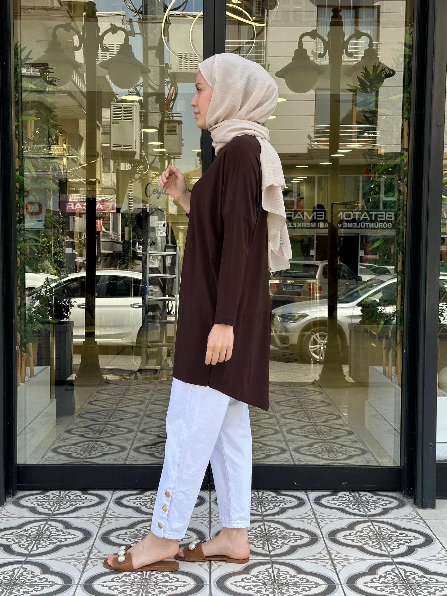 MAKAS  SANDY TUNİK - ACI KAHVE