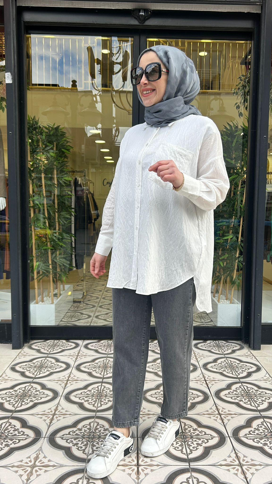 MORENTE ÇİZGİLİ GÖMLEK