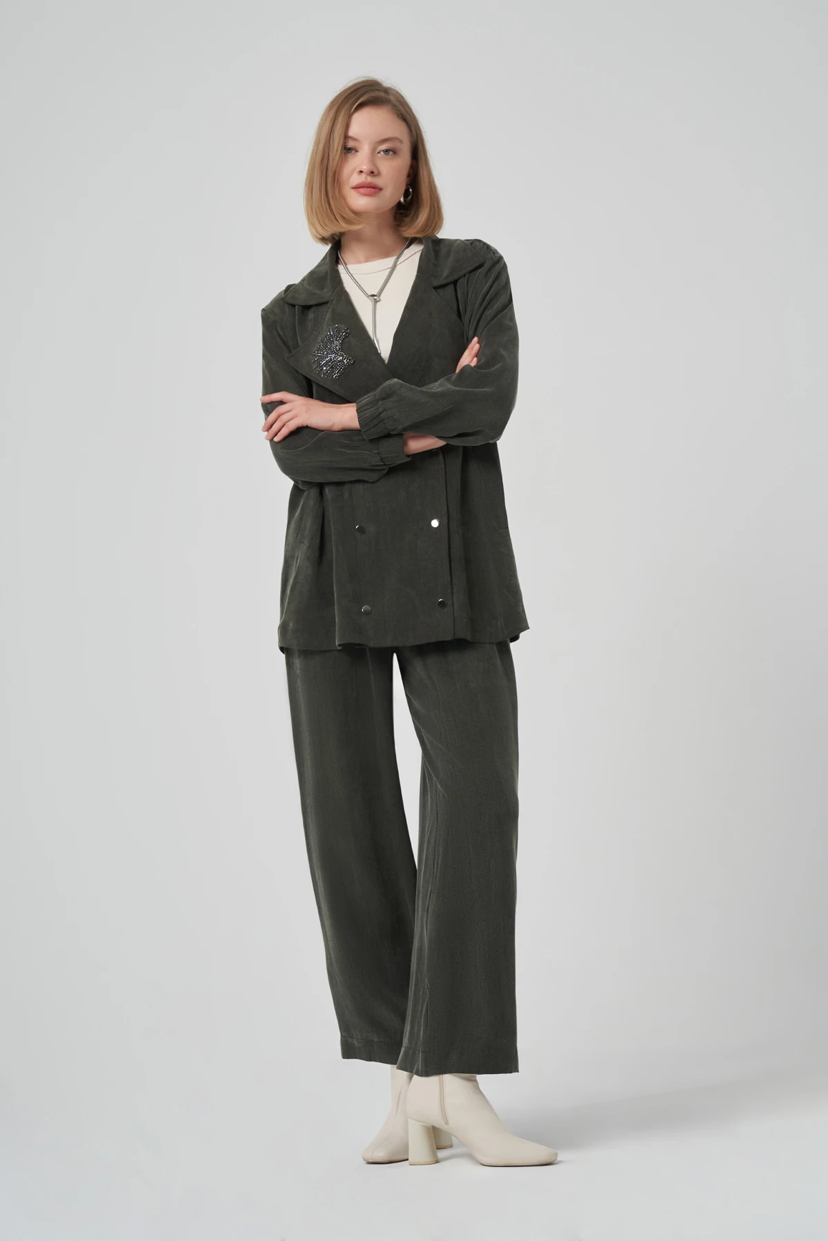 DOLCE CEKETLİ PANTOLON TAKIM