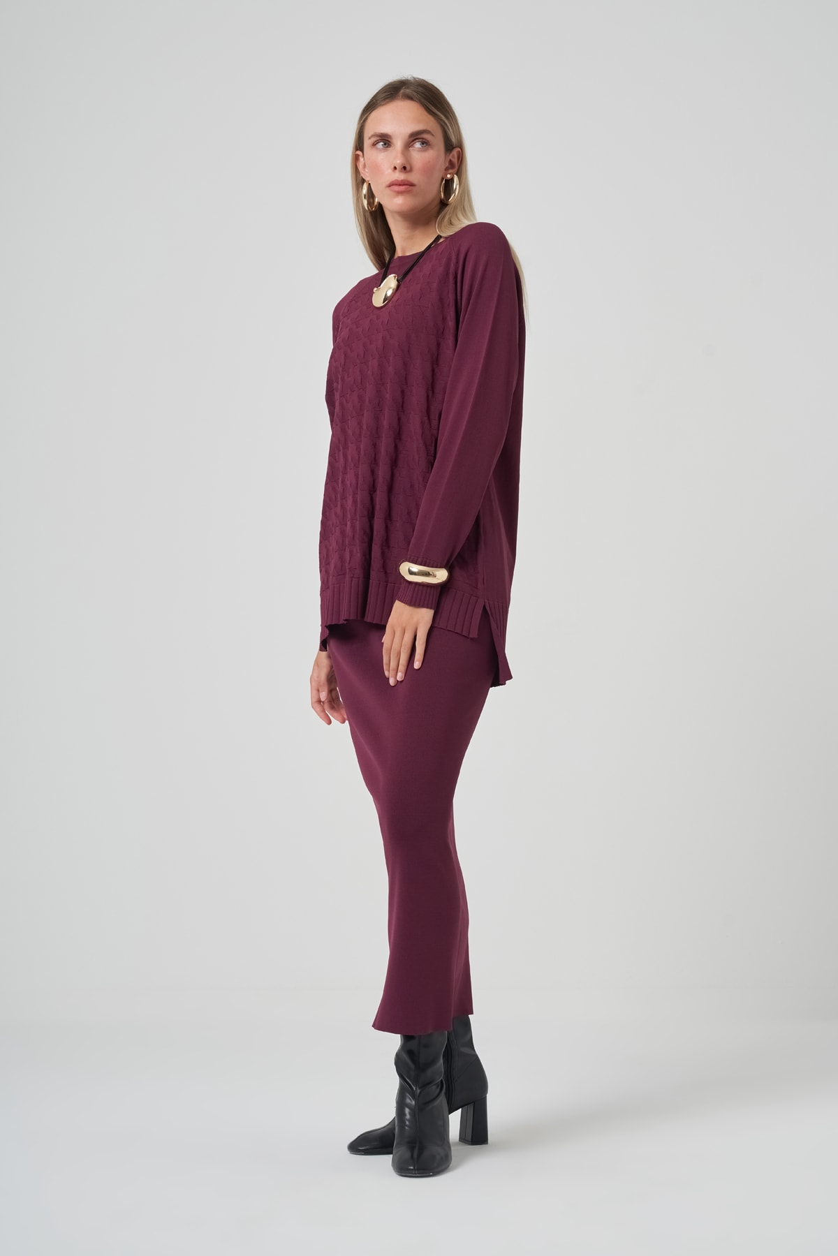 NUSS LOOK ETEKLİ TAKIM