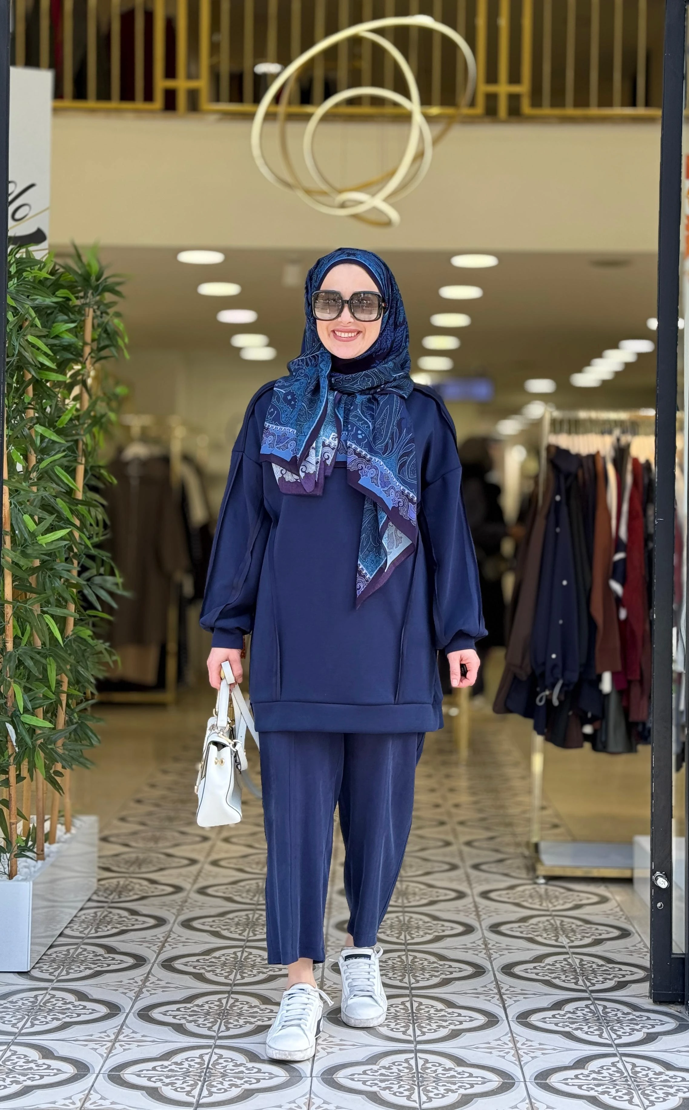 PELİT SWEATSHİRT - LACİVERT