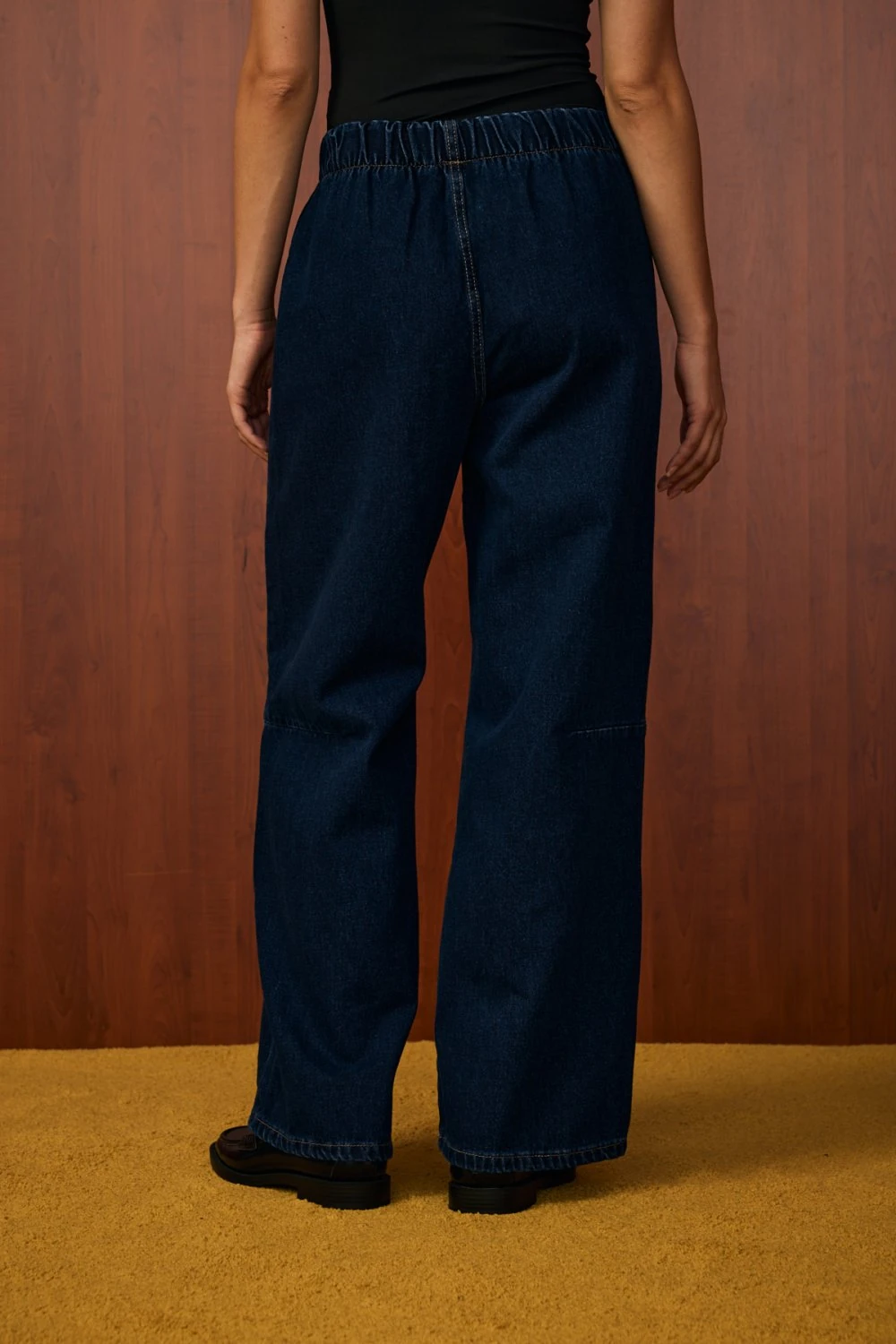 MERWİSH MARA PALAZZO DENİM - LACİVERT