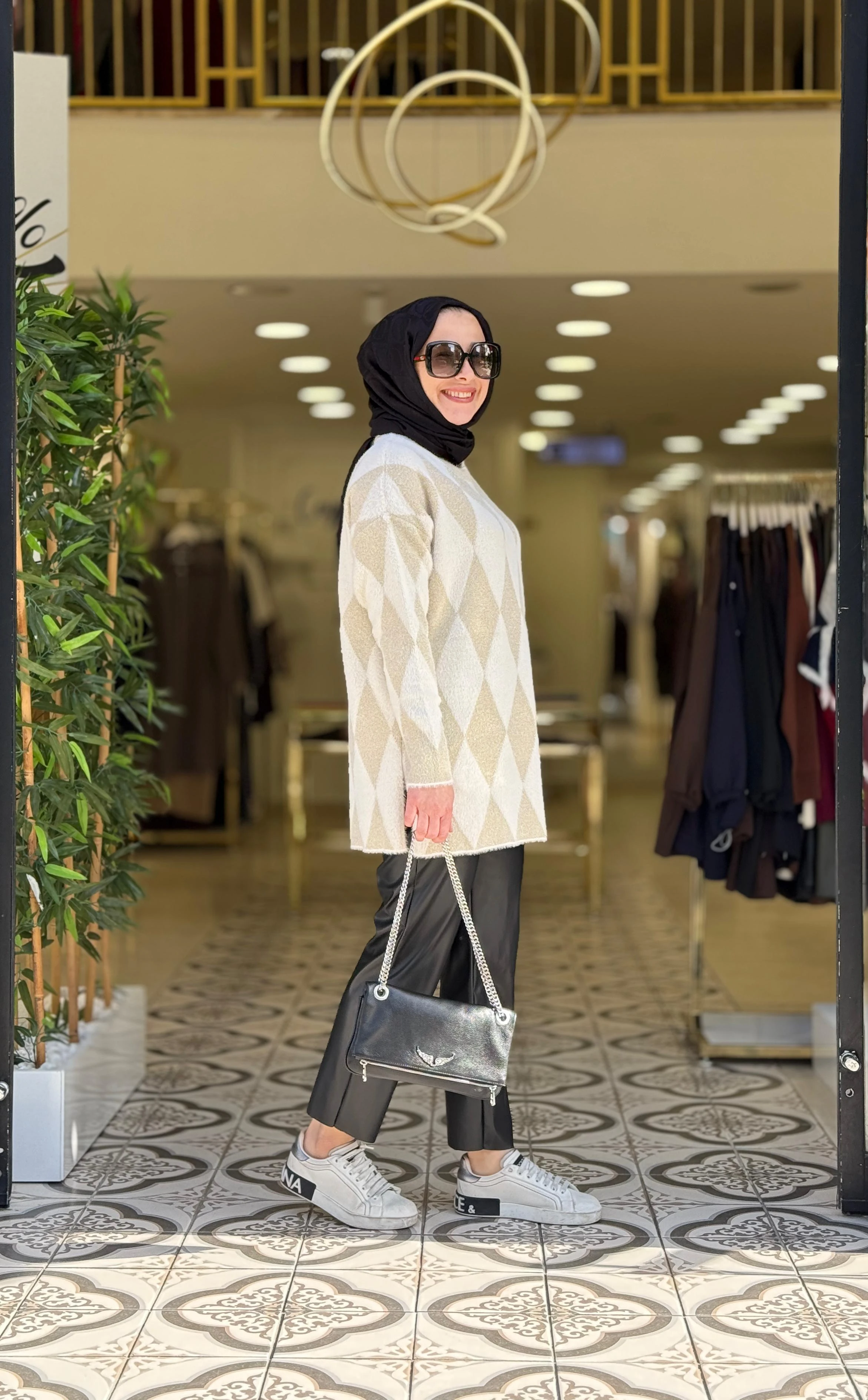 ASNA TRİKO TUNİK - EKRU