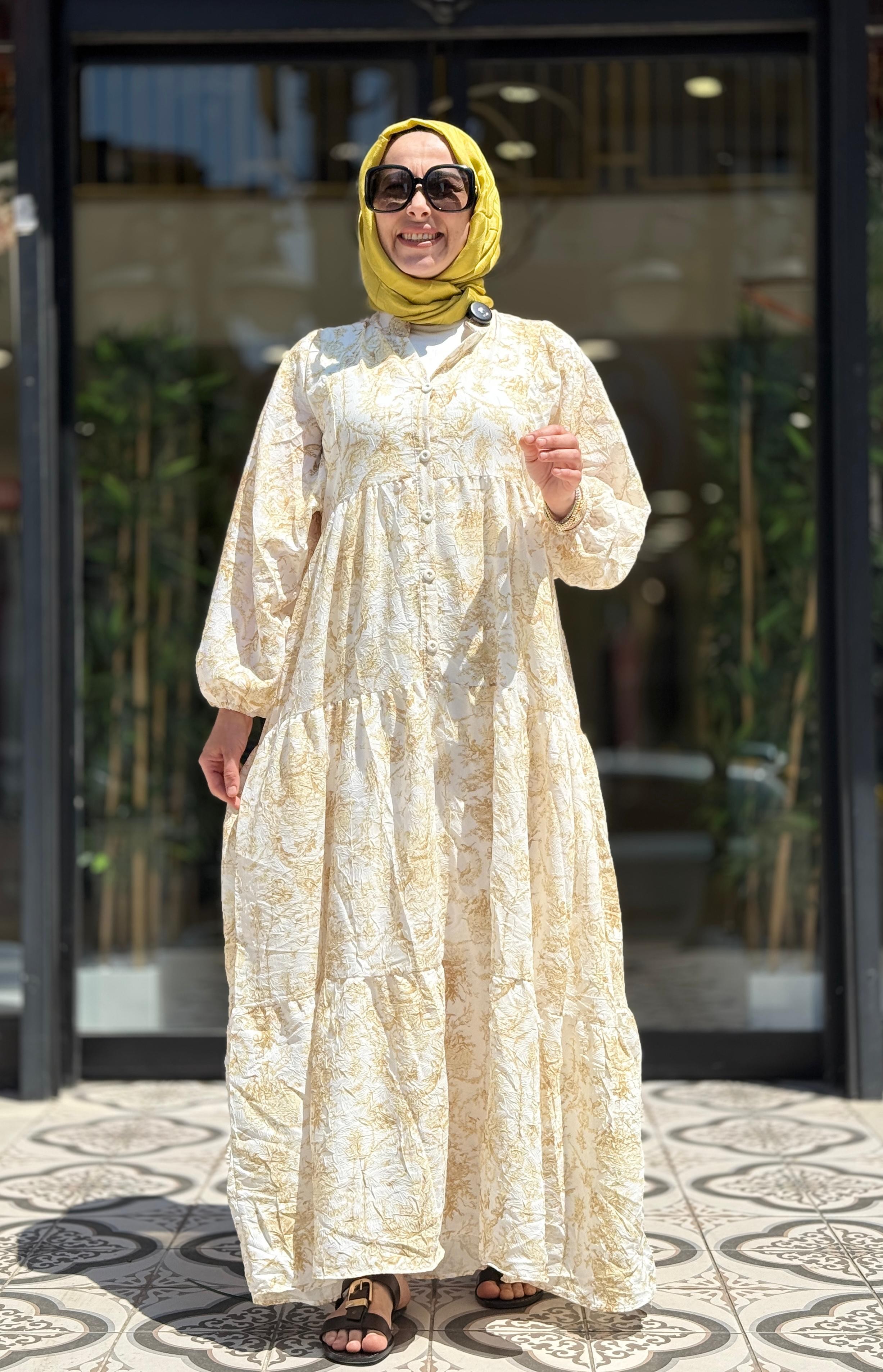 MELEK ELBİSE - SARI