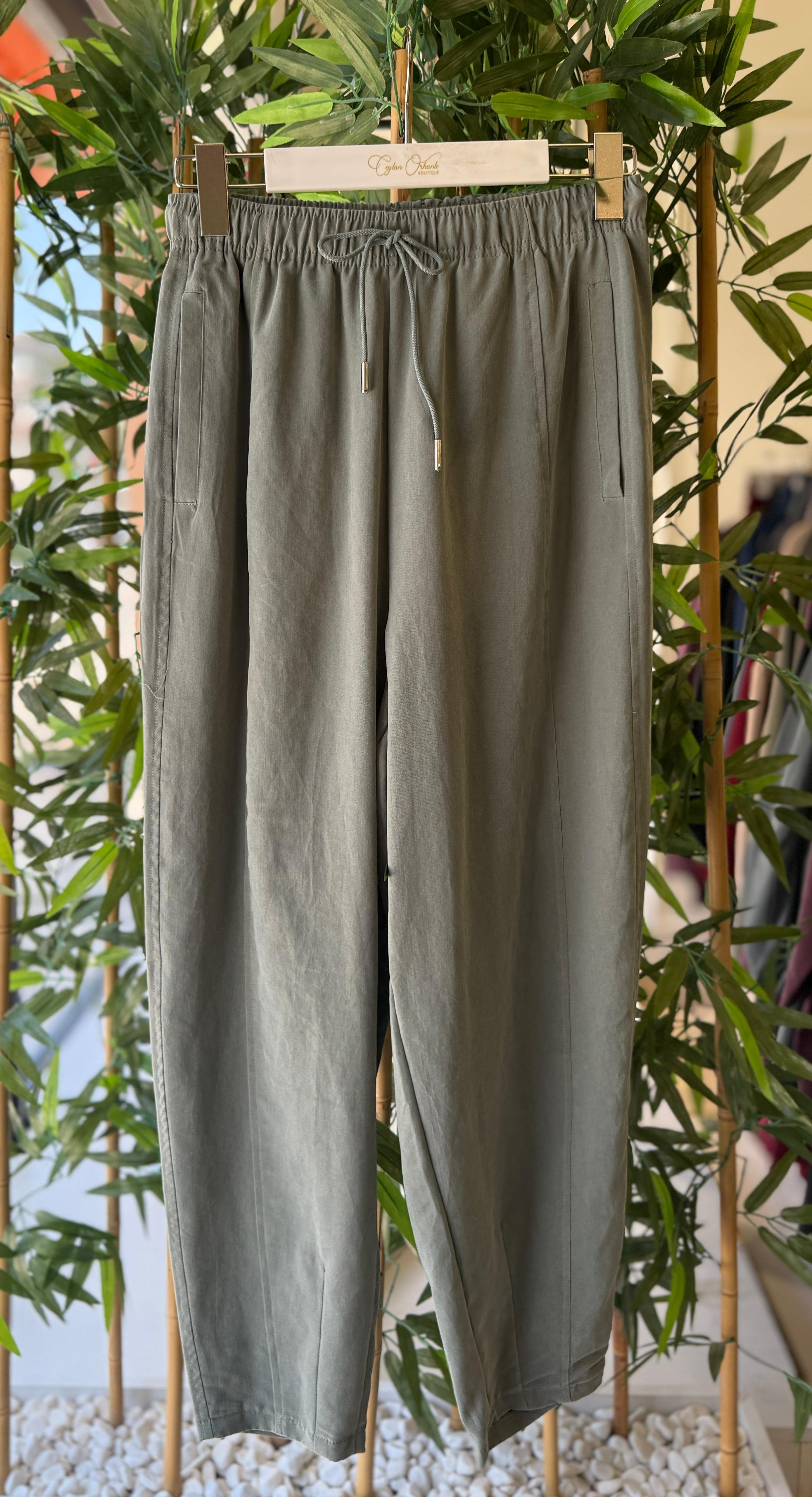 LİTTLE KONİK PANTOLON - HAKİ