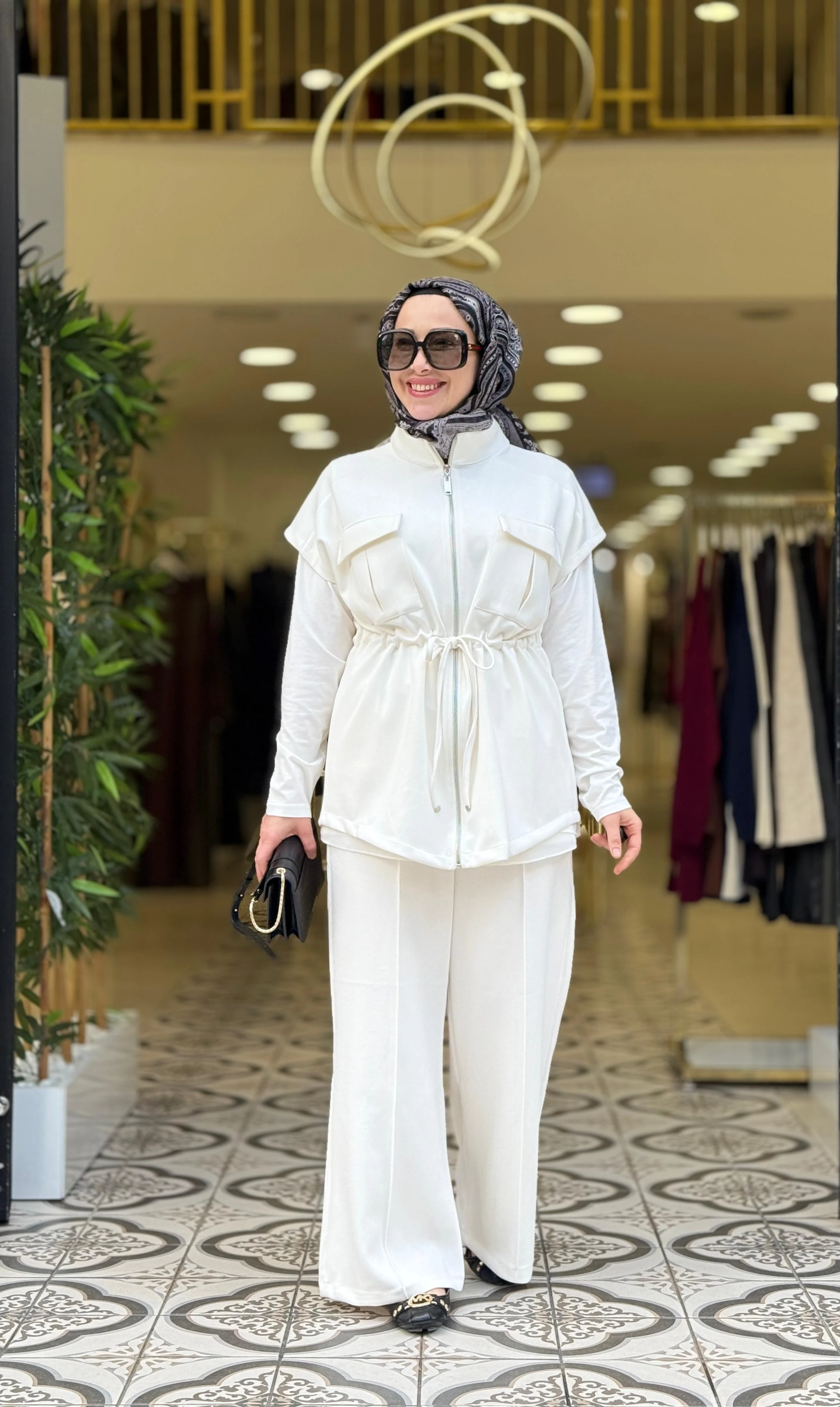 SELİNA TAKIM - BEYAZ