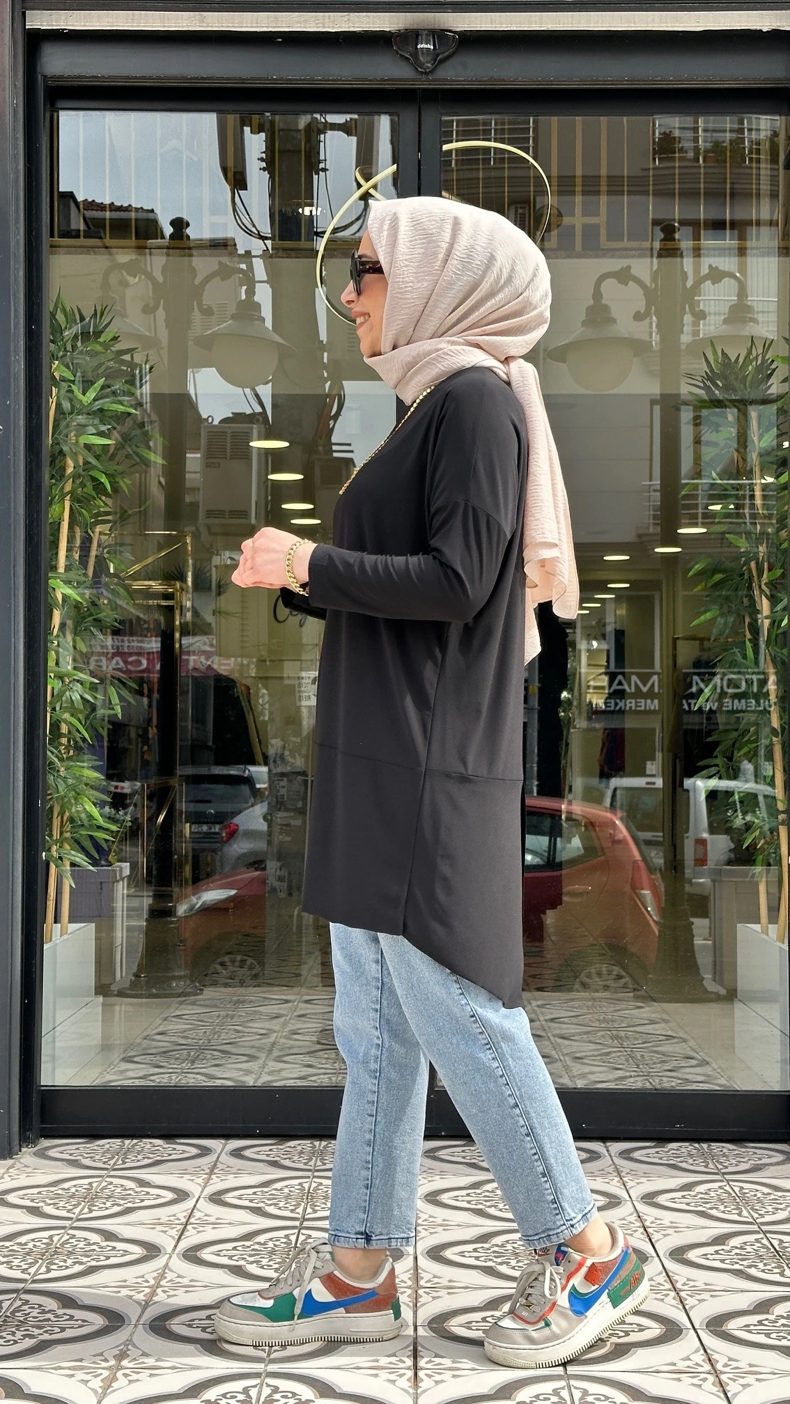 MAKAS  SANDY TUNİK - SİYAH