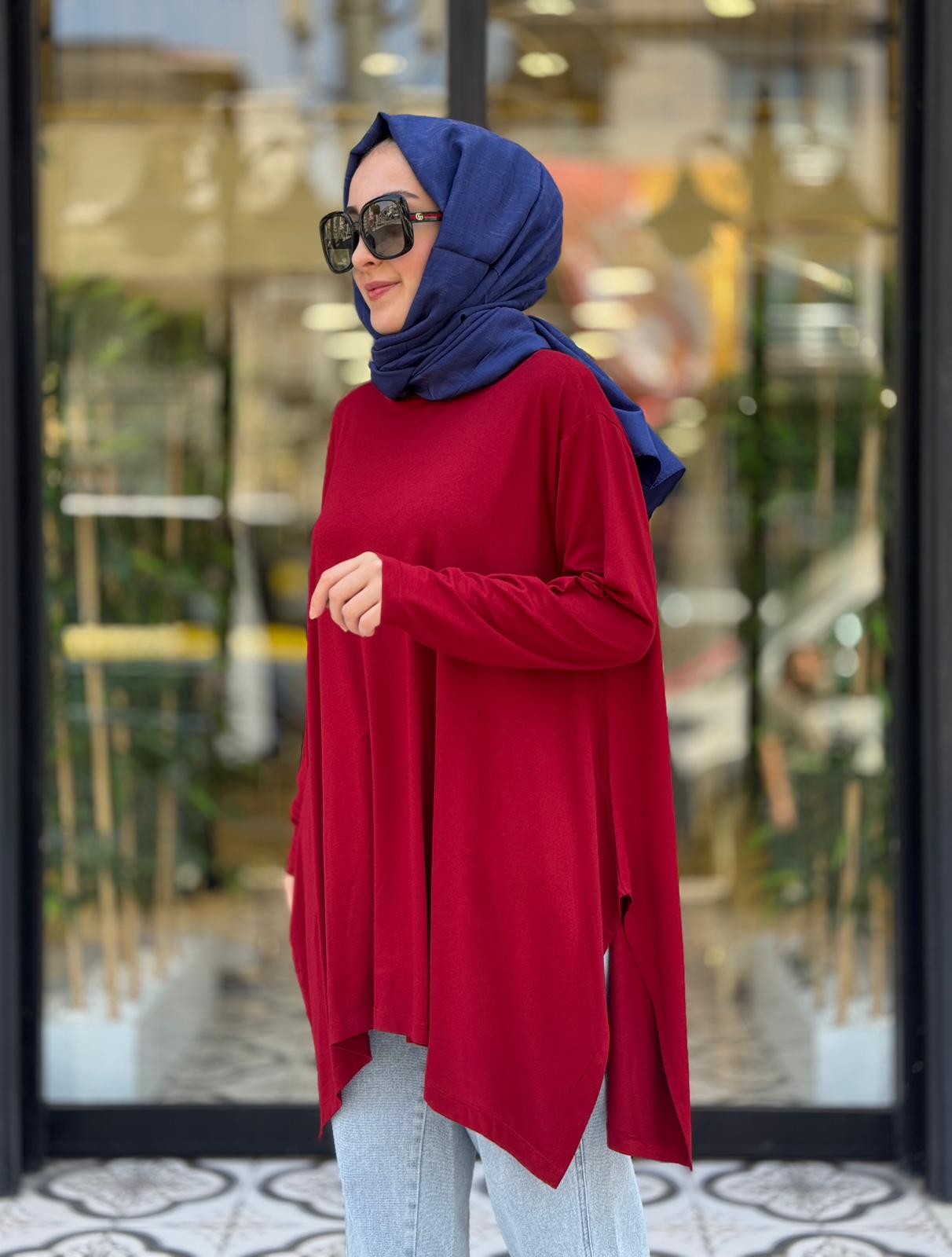 BROADWAY TUNİK - BORDO