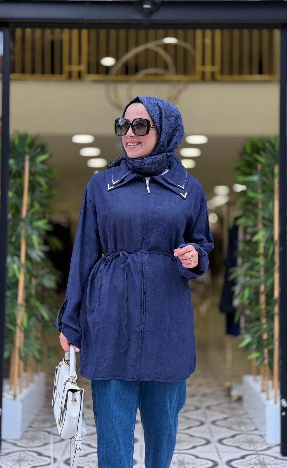 POLLEN TUNİK - LACİVERT