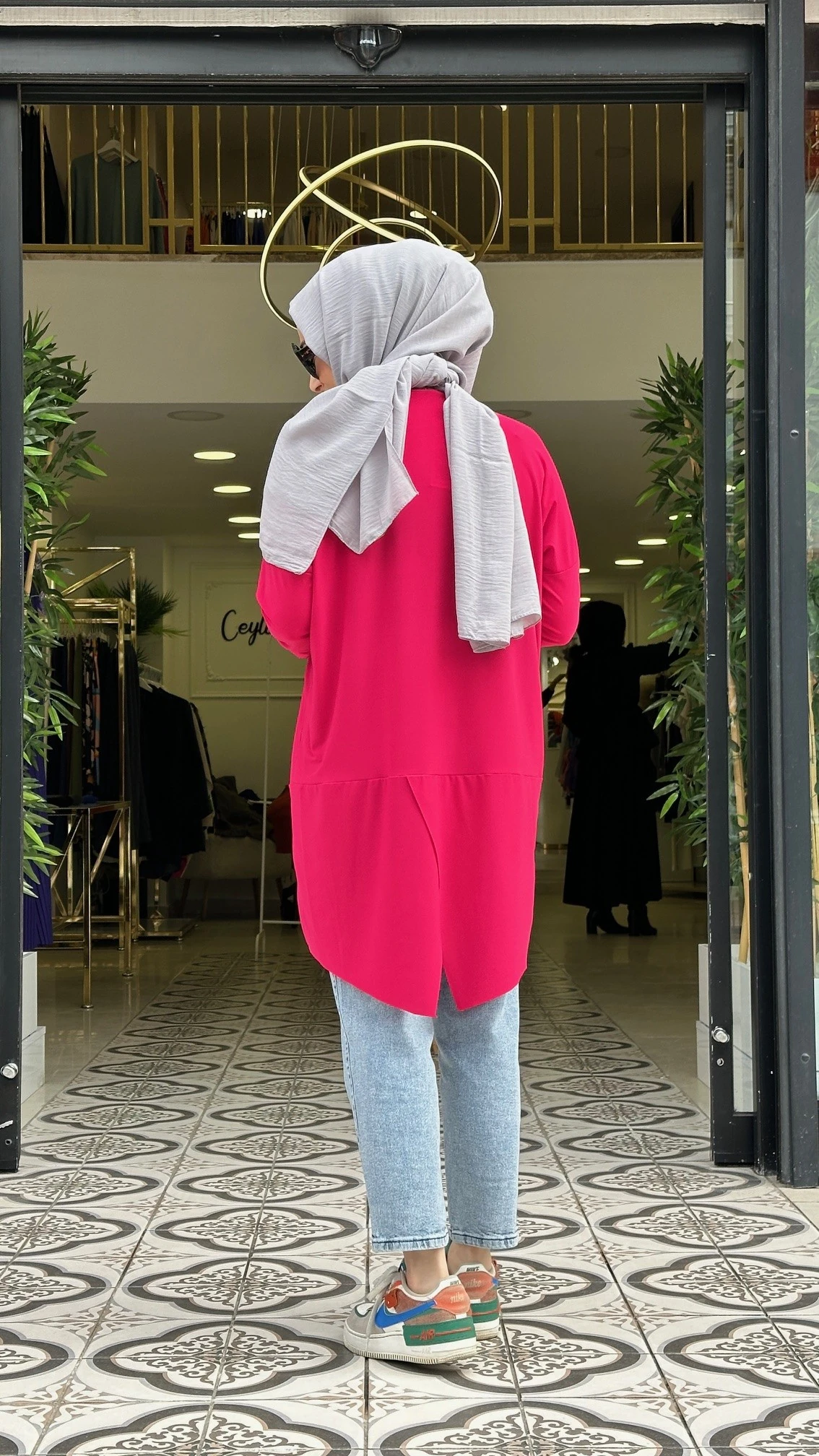 MAKAS  SANDY TUNİK - FUŞYA