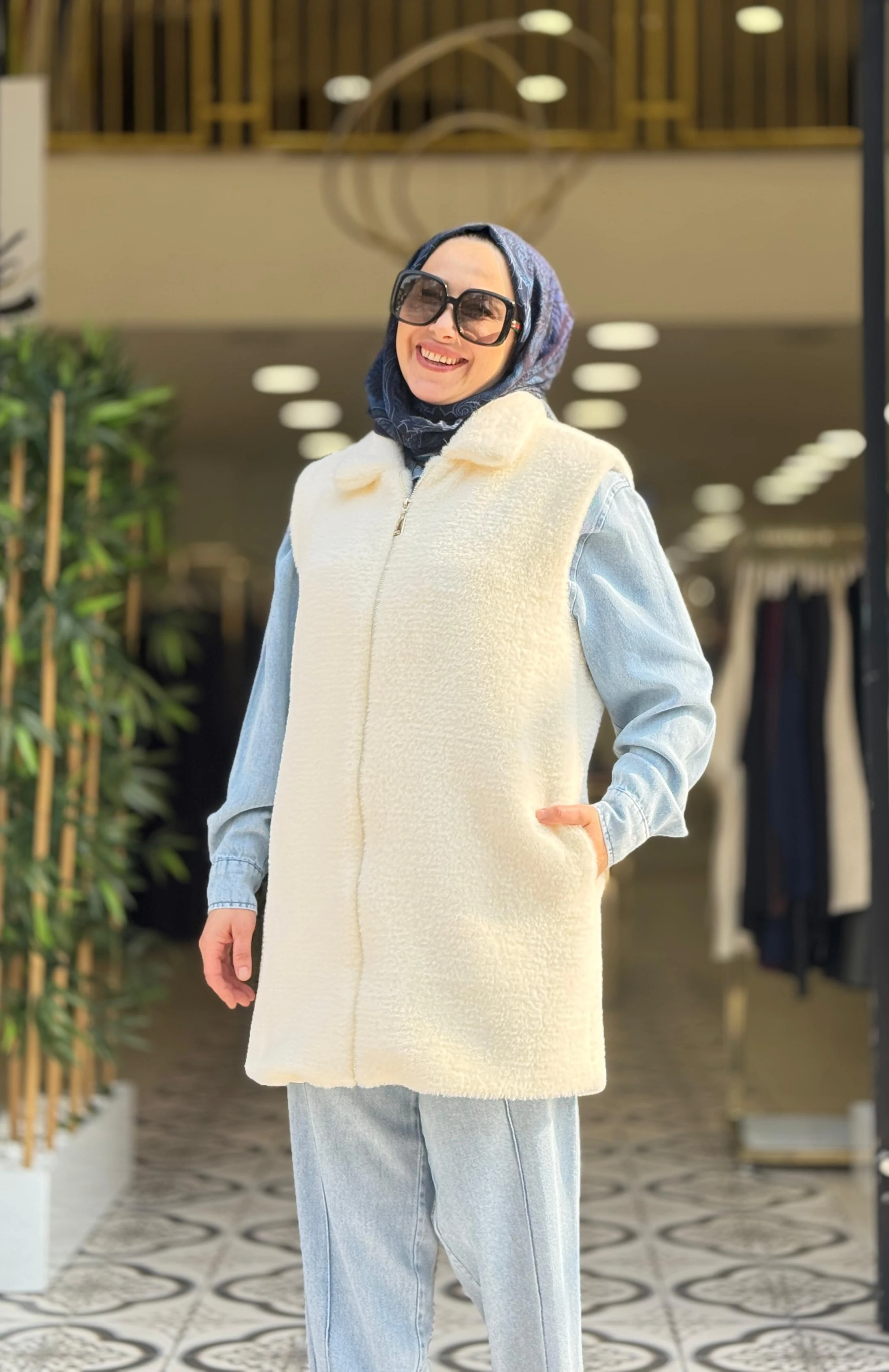 GALE ANGORA YELEK - EKRU