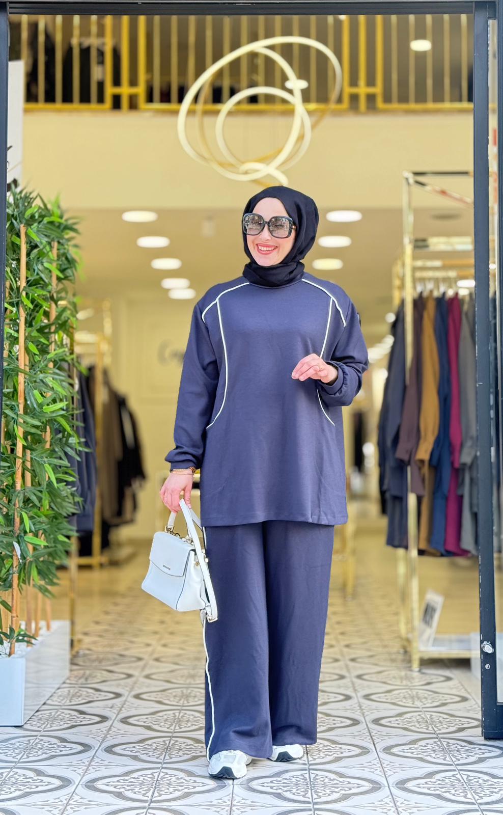 ELARA PANTOLONLU TAKIM - ANTRASİT