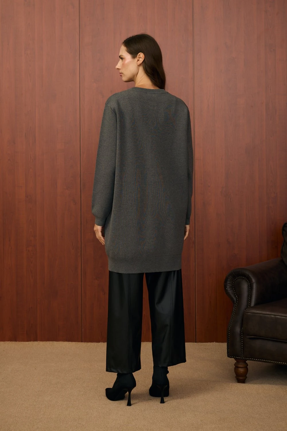 MERWİSH BOMBER HIRKA - ANTRASİT