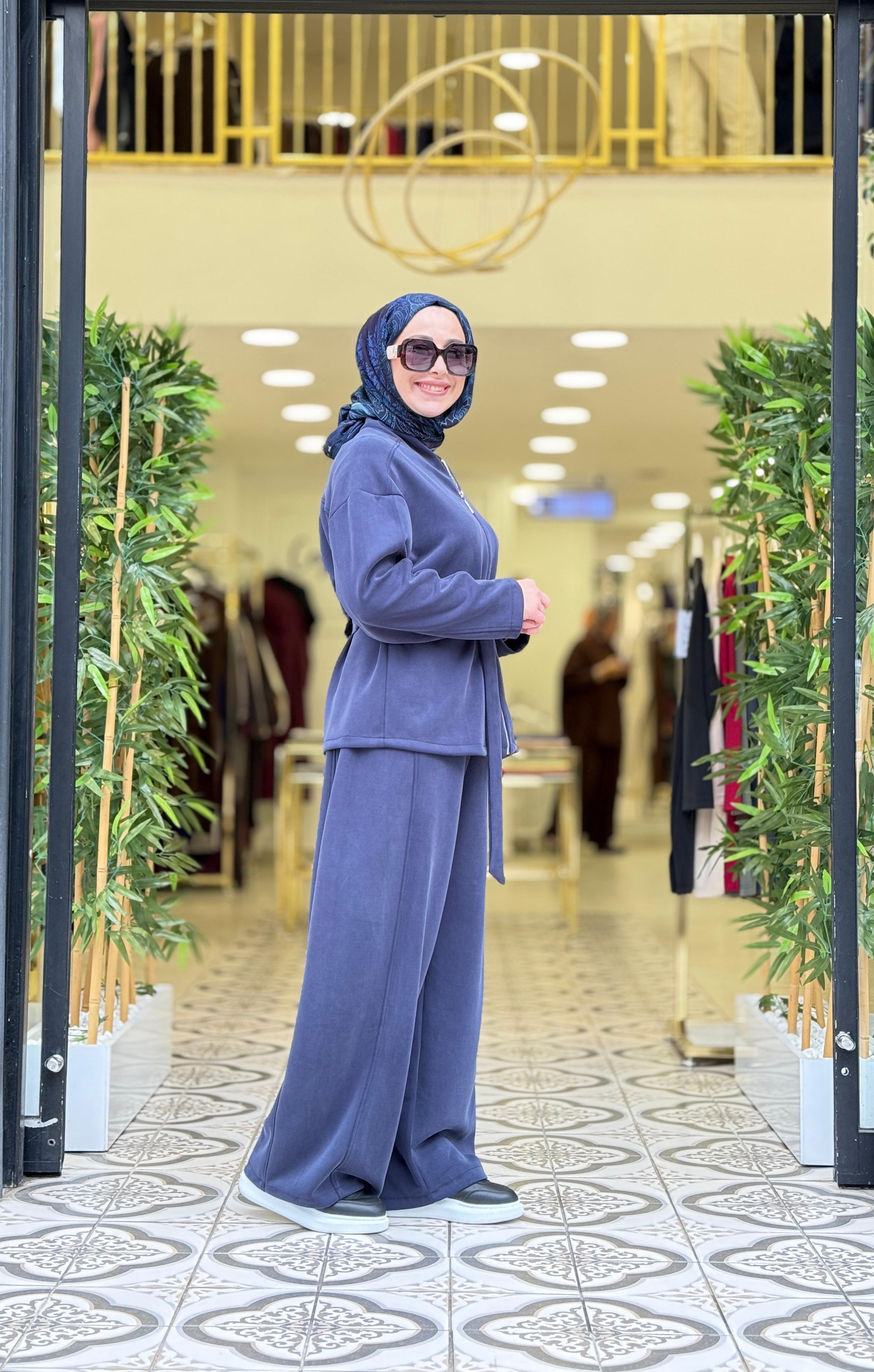 SERENS PANTOLONLU TAKIM - LACİVERT