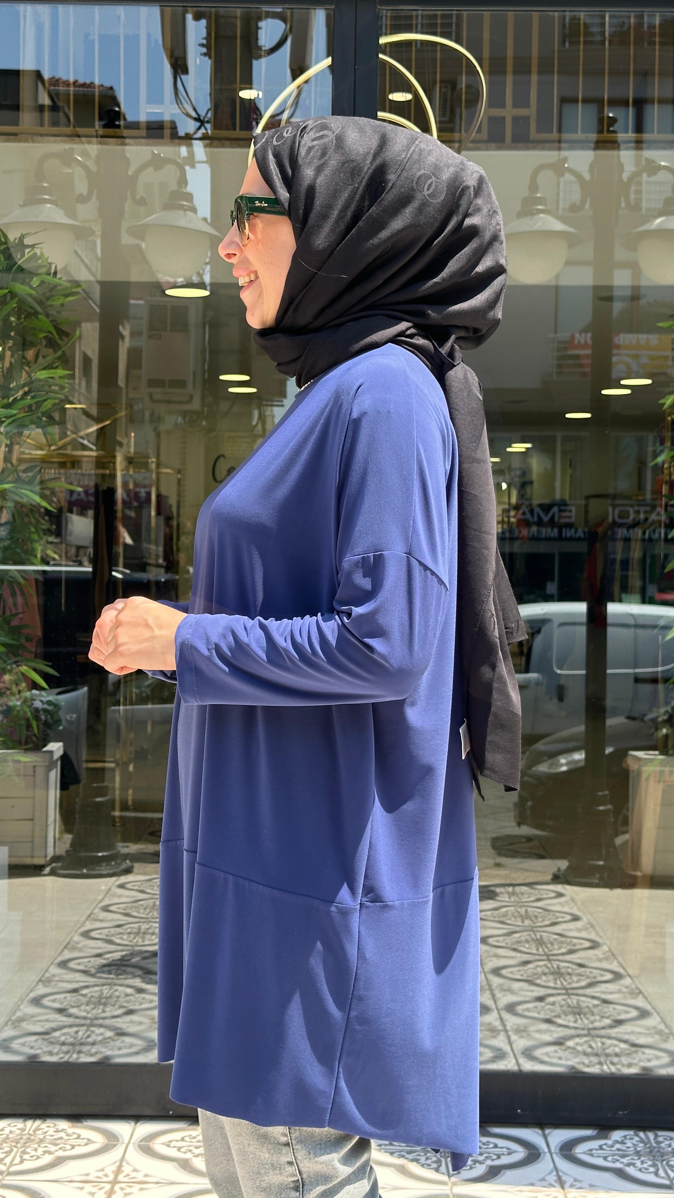 MAKAS  SANDY TUNİK - İNDİGO