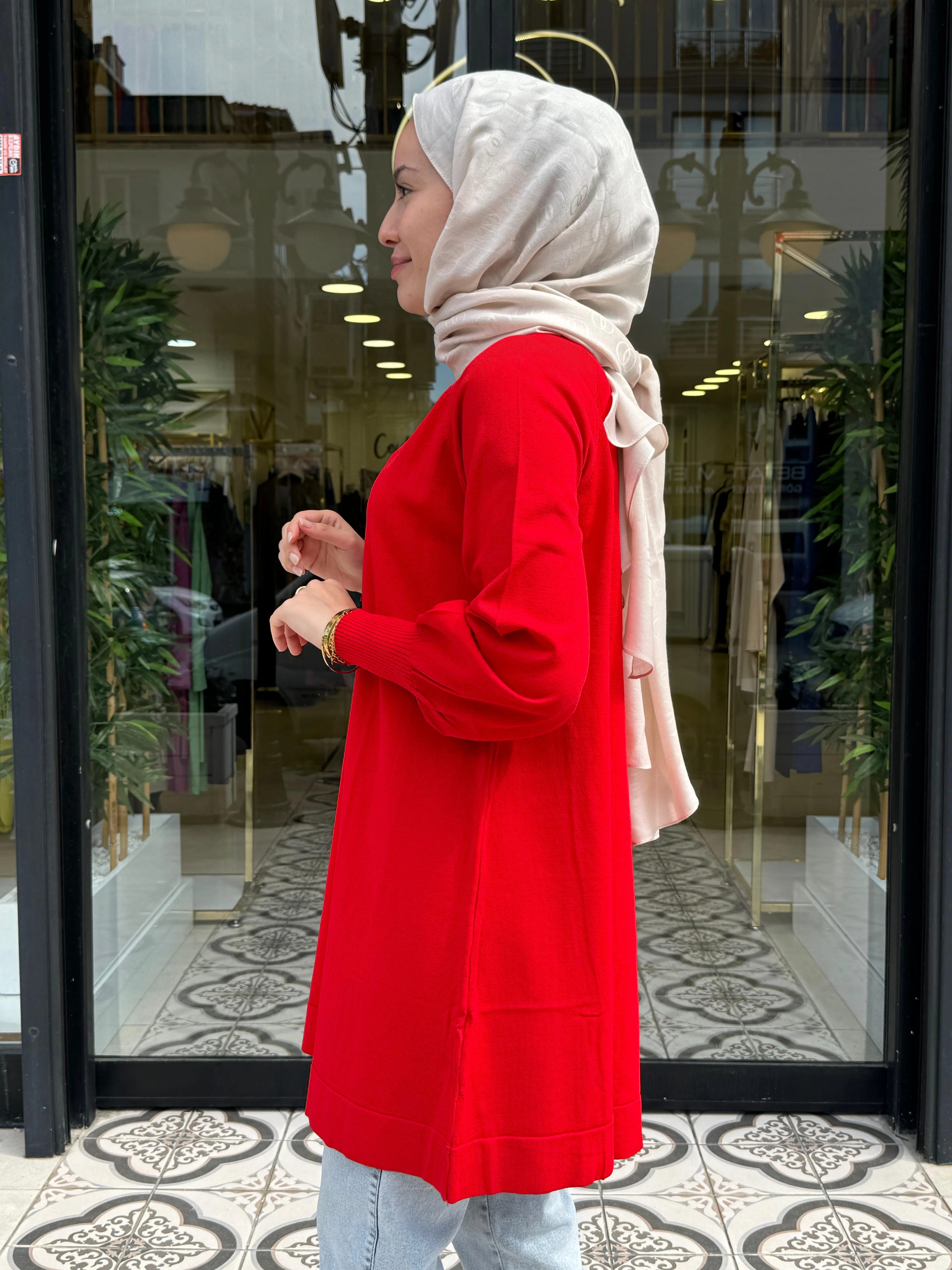 NUSS ÇEŞME MERSERİZE TUNİK