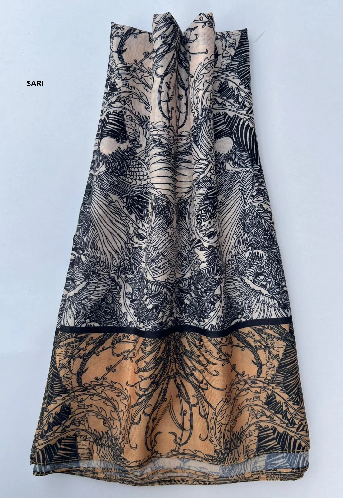 İPEKSEL DESENLİ ŞAL