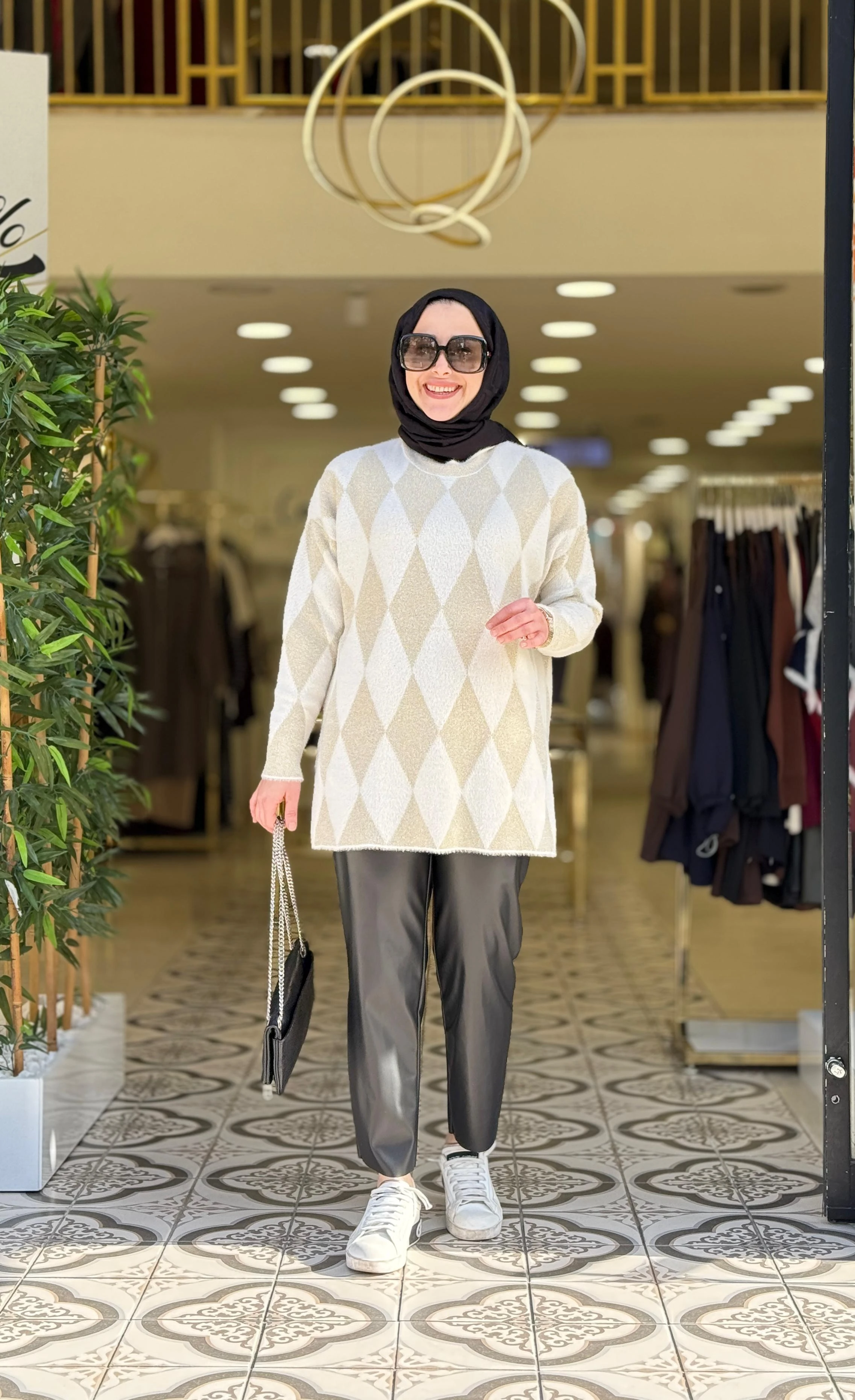 ASNA TRİKO TUNİK - EKRU