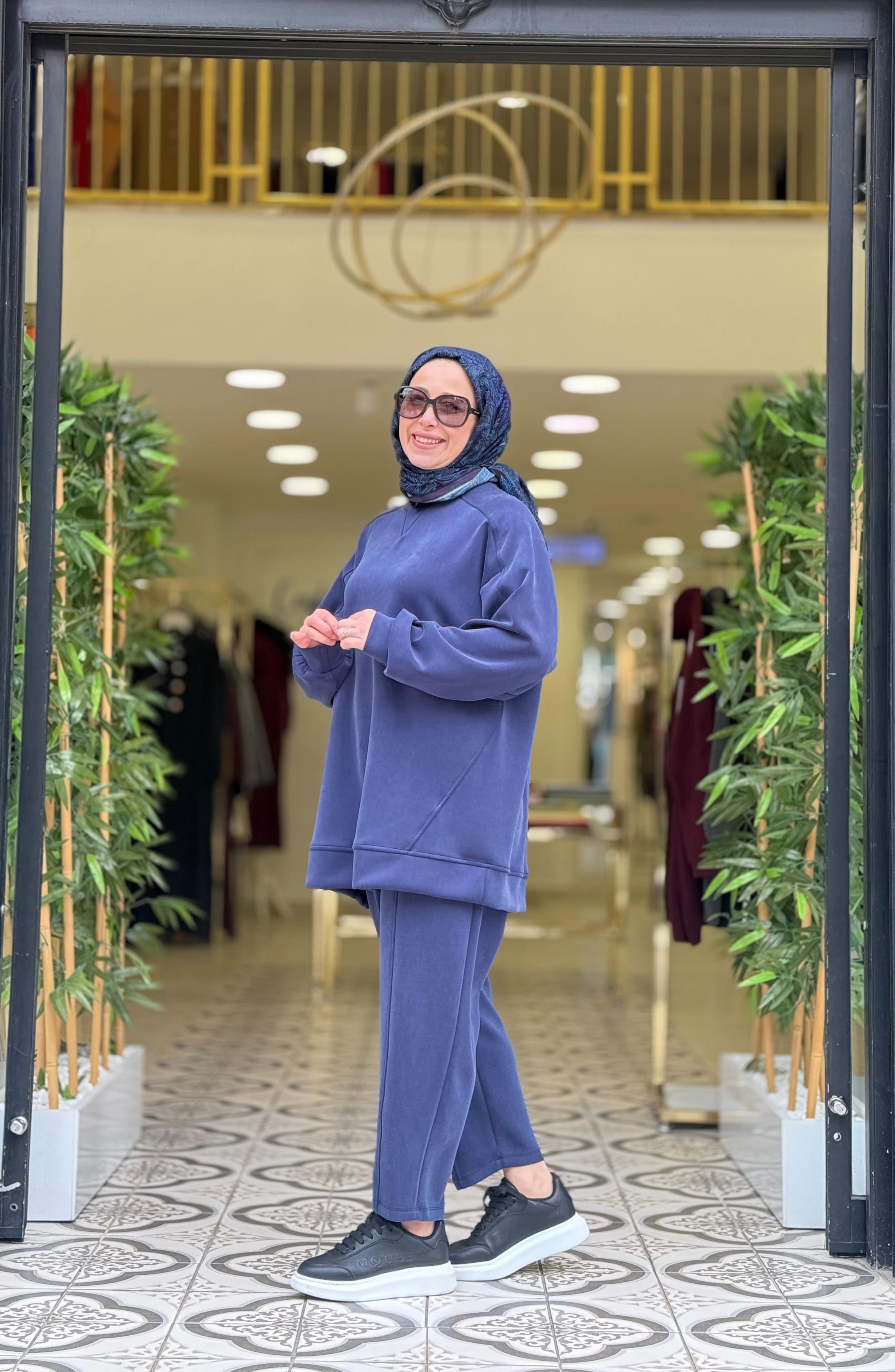 GAZELLE PANTOLONLU TAKIM - LACİVERT