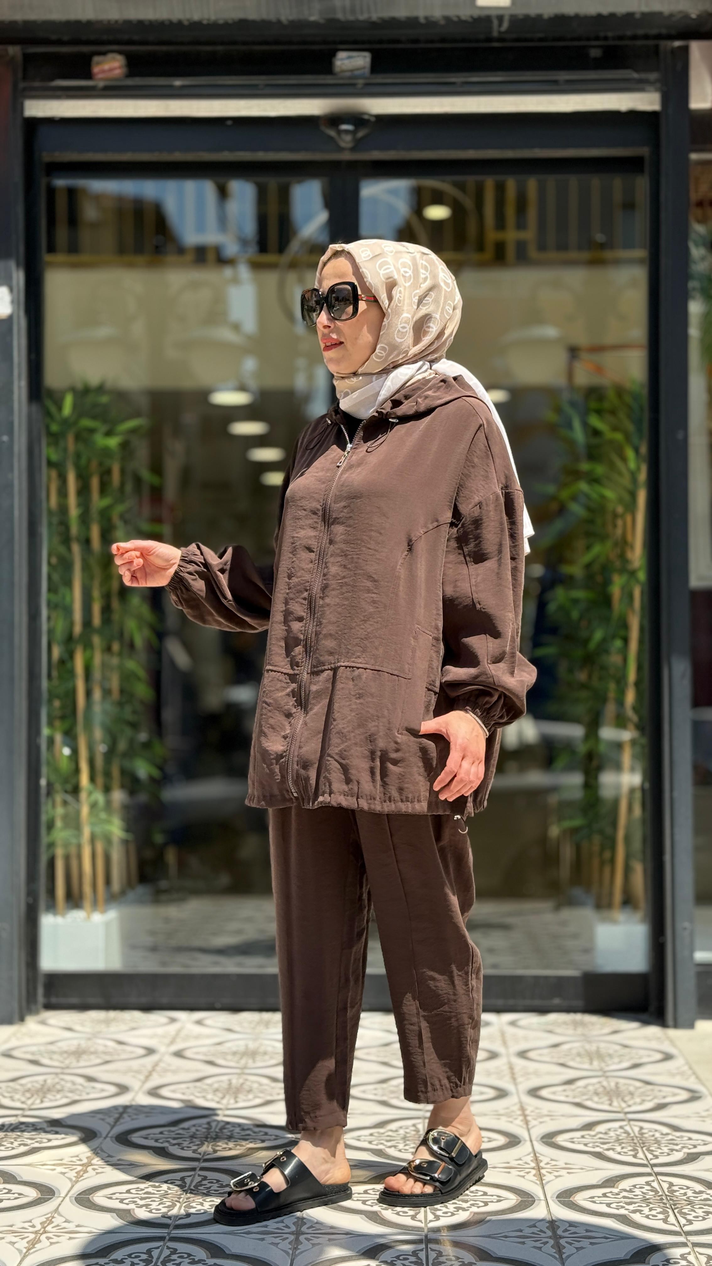 ABANT BOMBER TAKIM - KAHVE