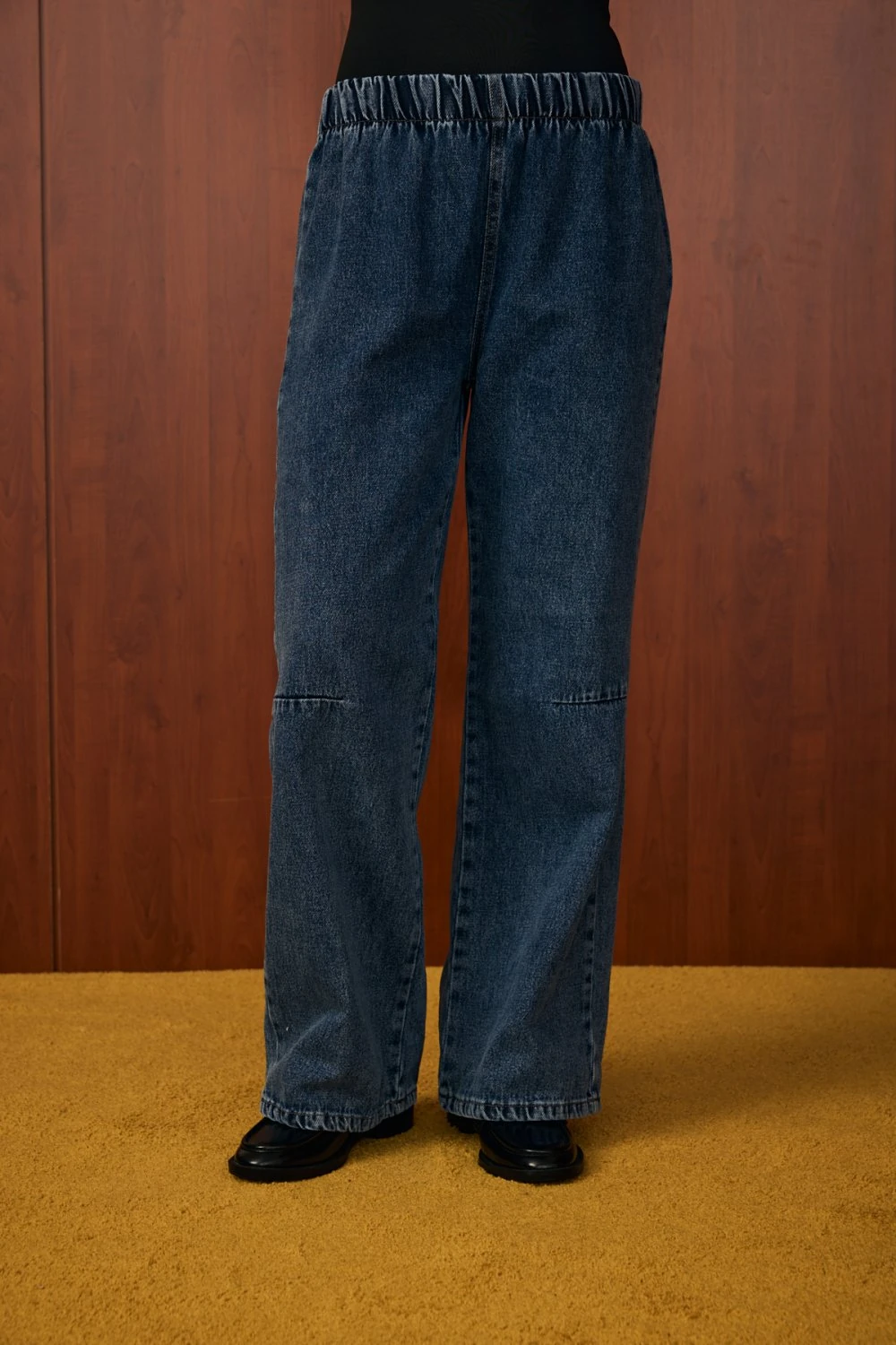 MERWİSH MARA PALAZZO DENİM - KOYU LACİVERT