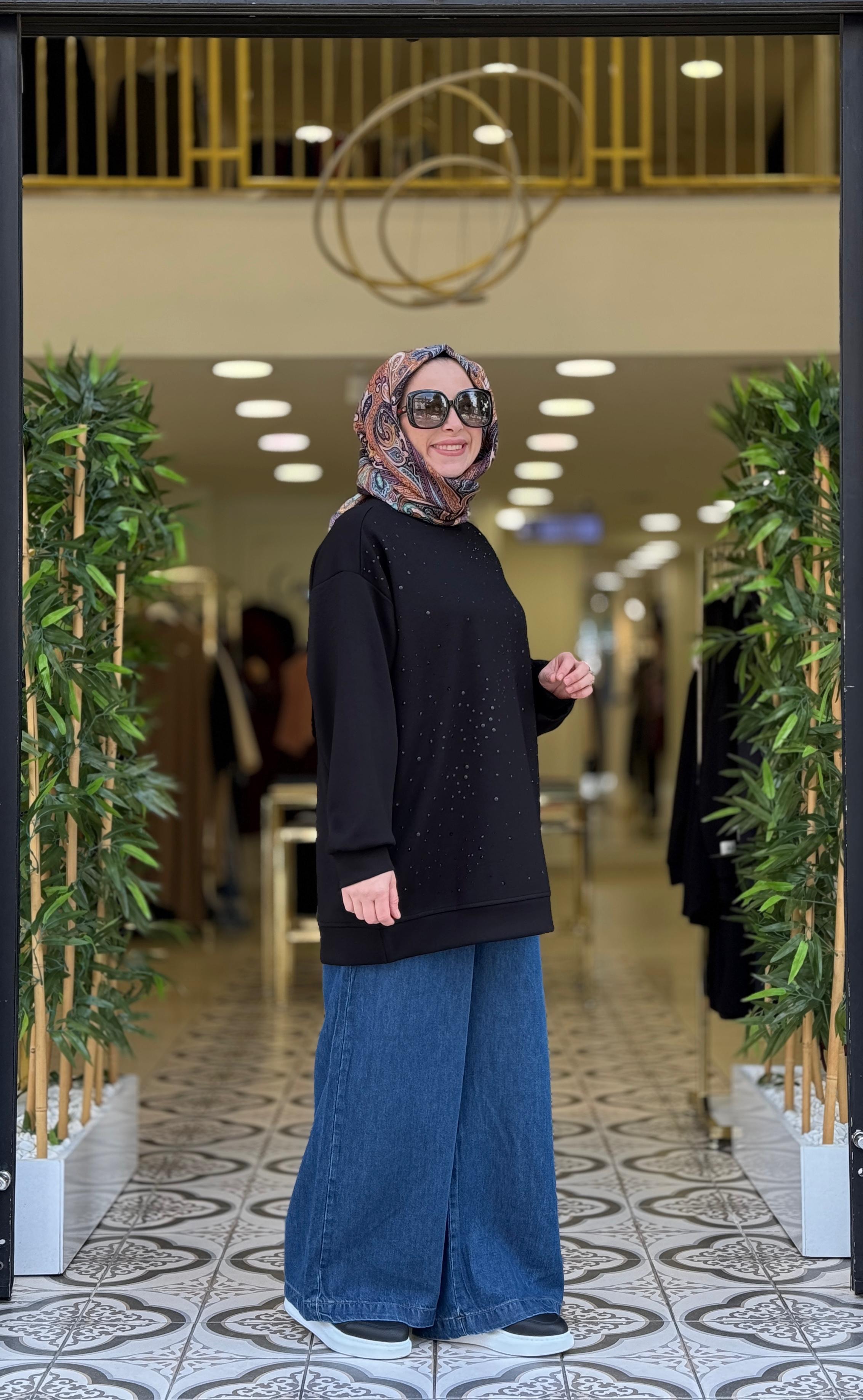 FREEZE TAŞLI SWEAT