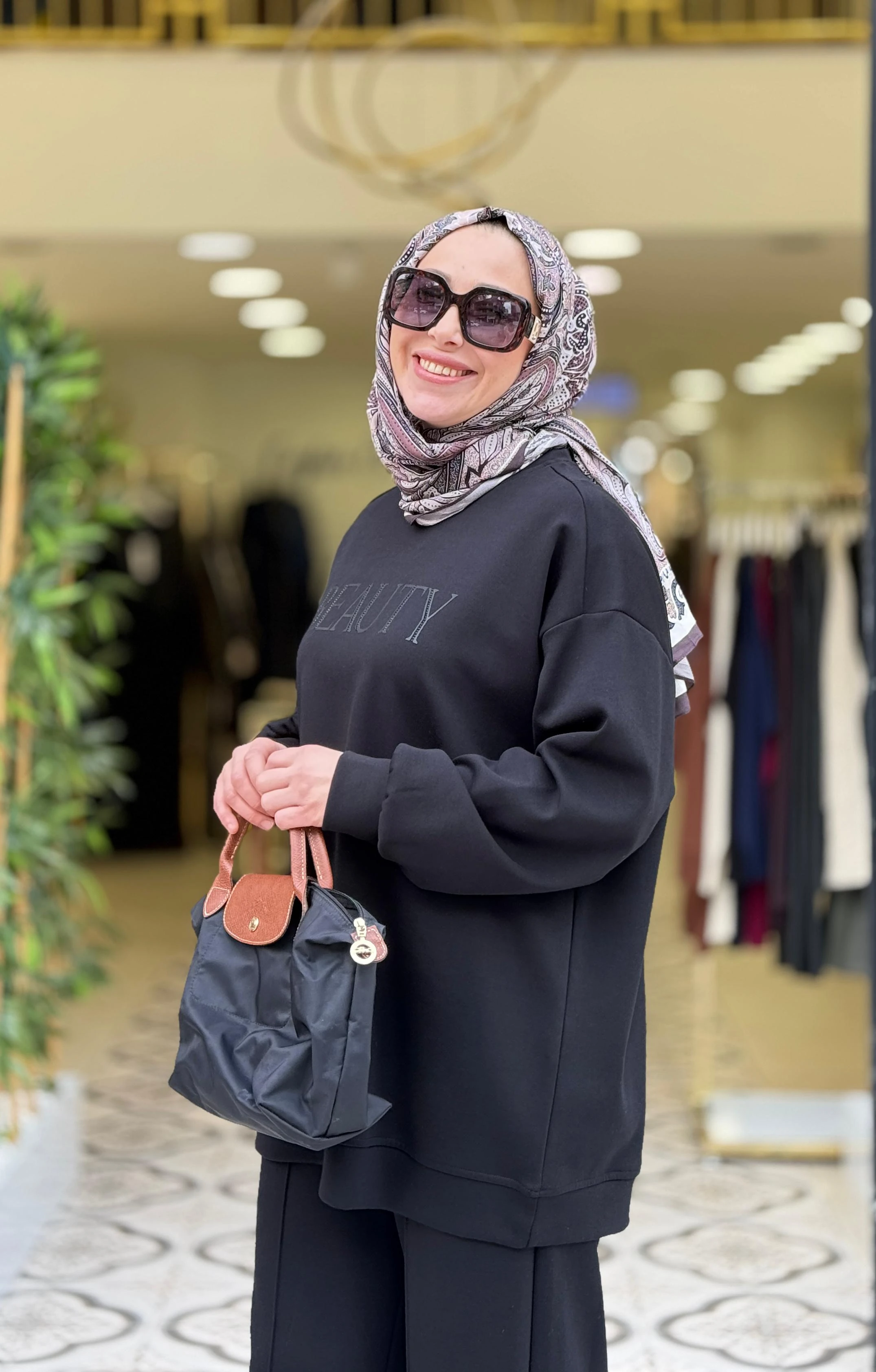 BEAUTY PANTOLONLU TAKIM - SİYAH