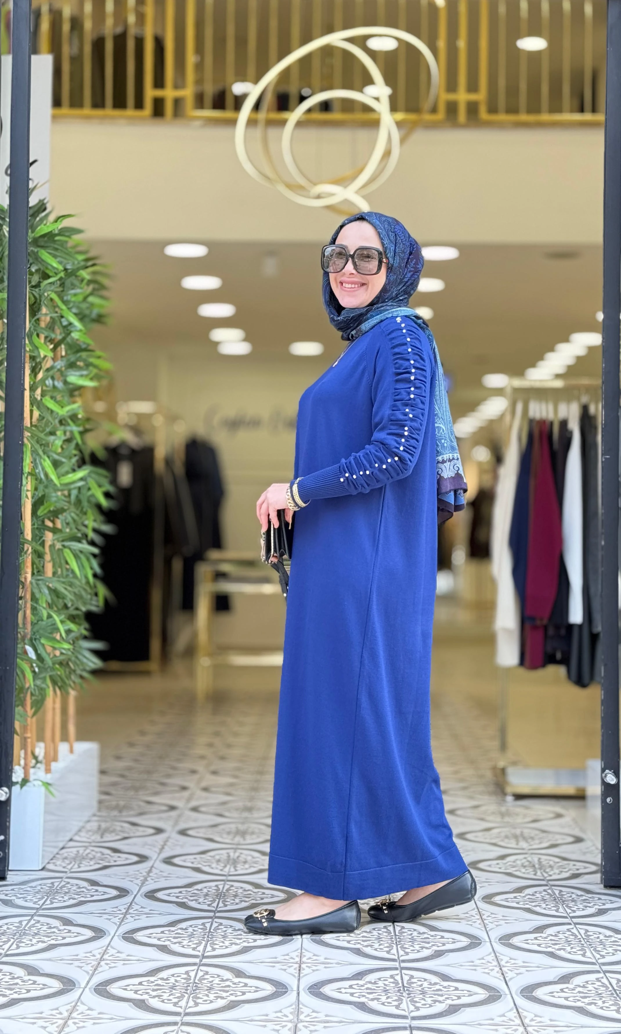 SENORA ELBİSE - SAKS