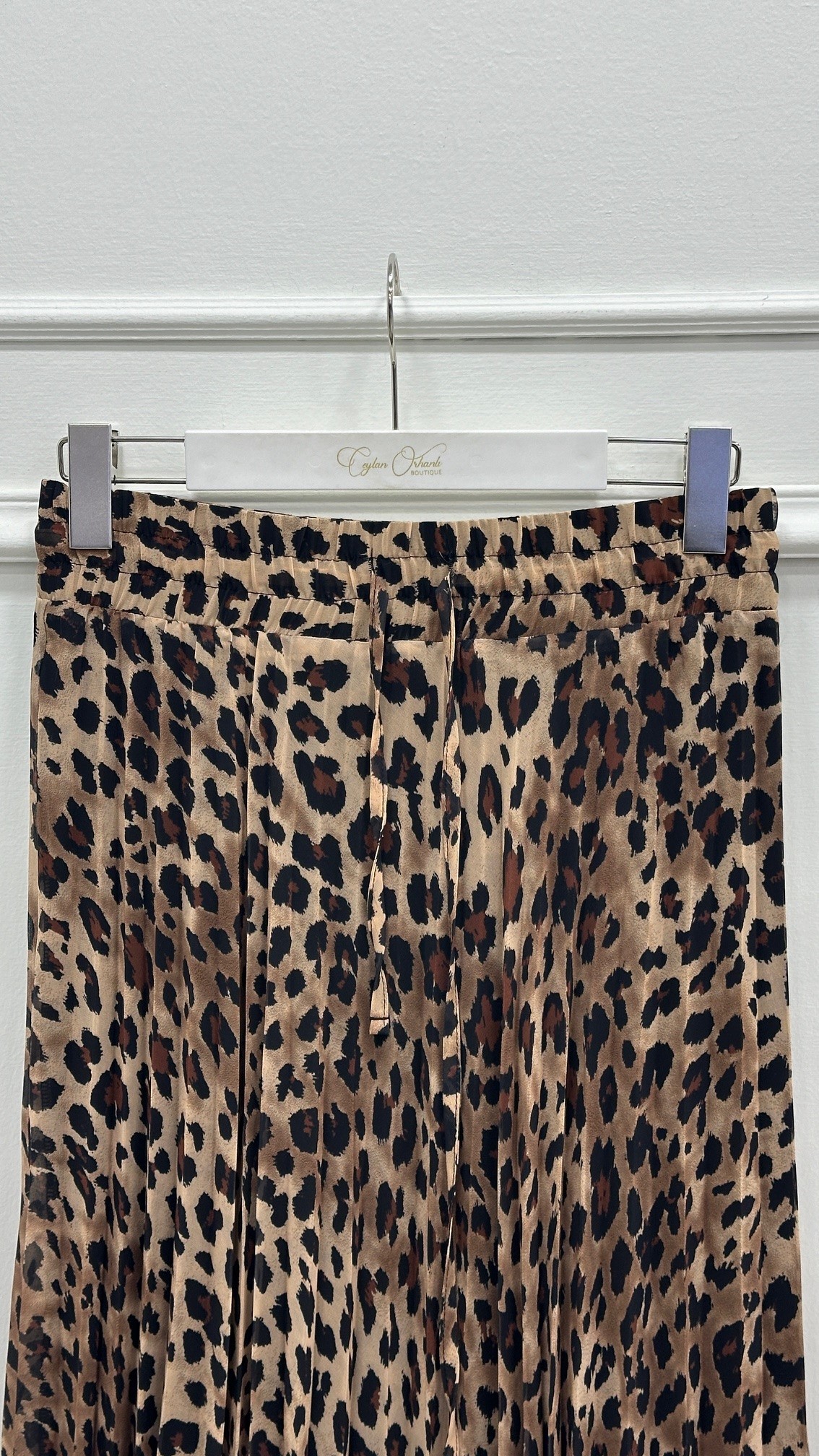 LEOPAR DESENLİ ETEK