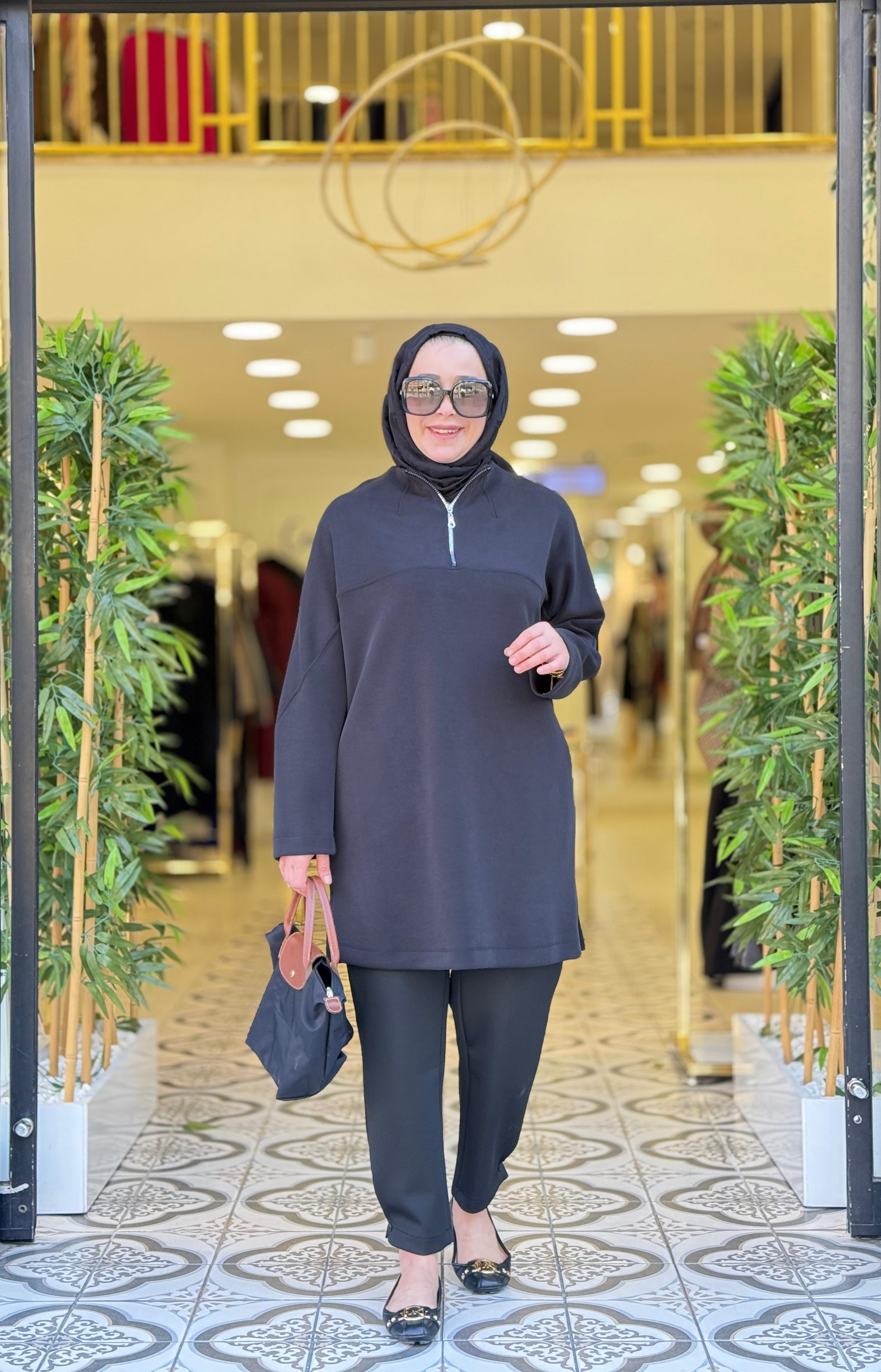 GARMİA TUNİK - SİYAH